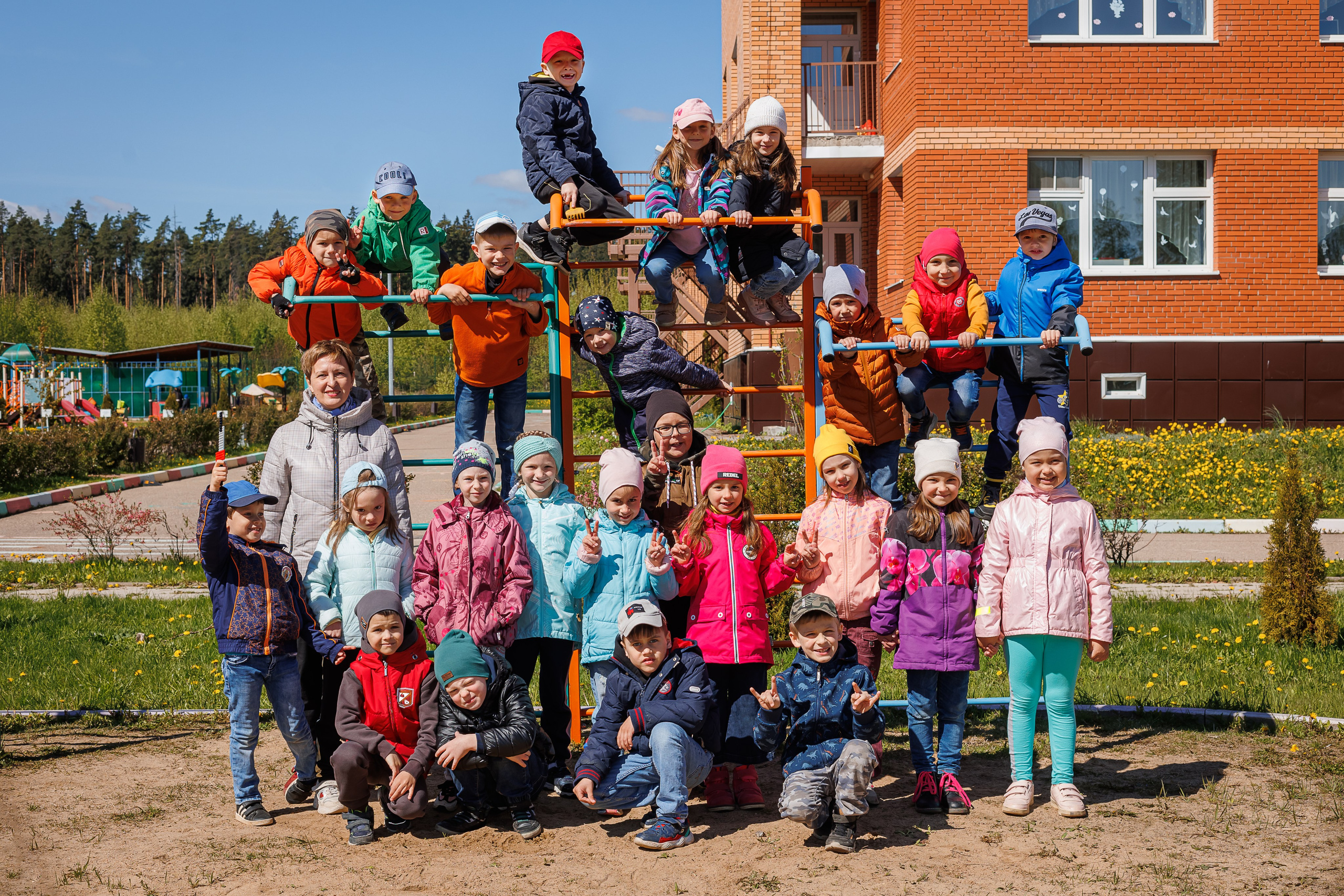 День в саду. Семейный и детский фотограф Комина Елена, Власиха, Одинцово
