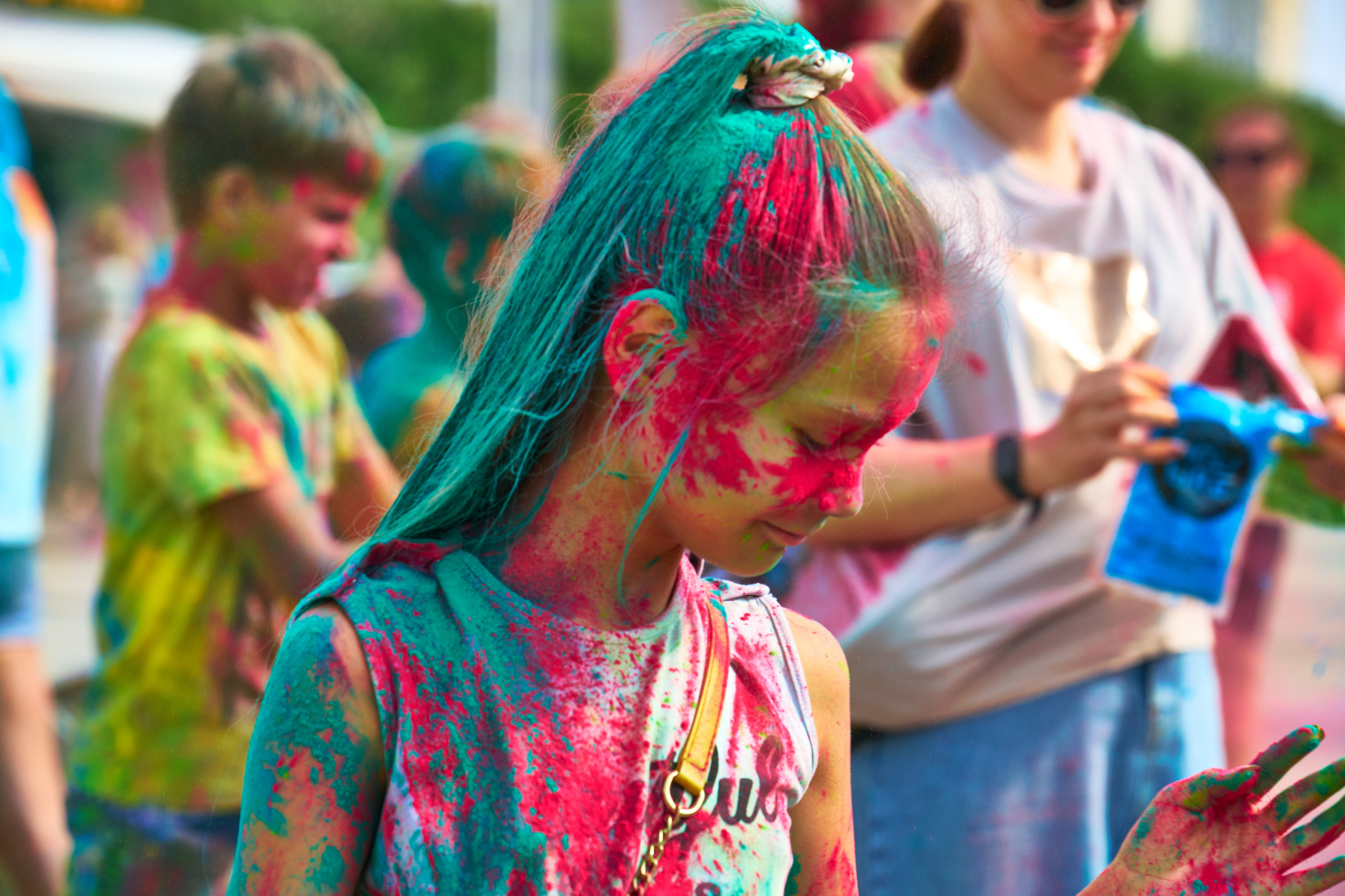 Фестиваль красок Холи. Профессиональный репортажный фотограф Инесса Иминова