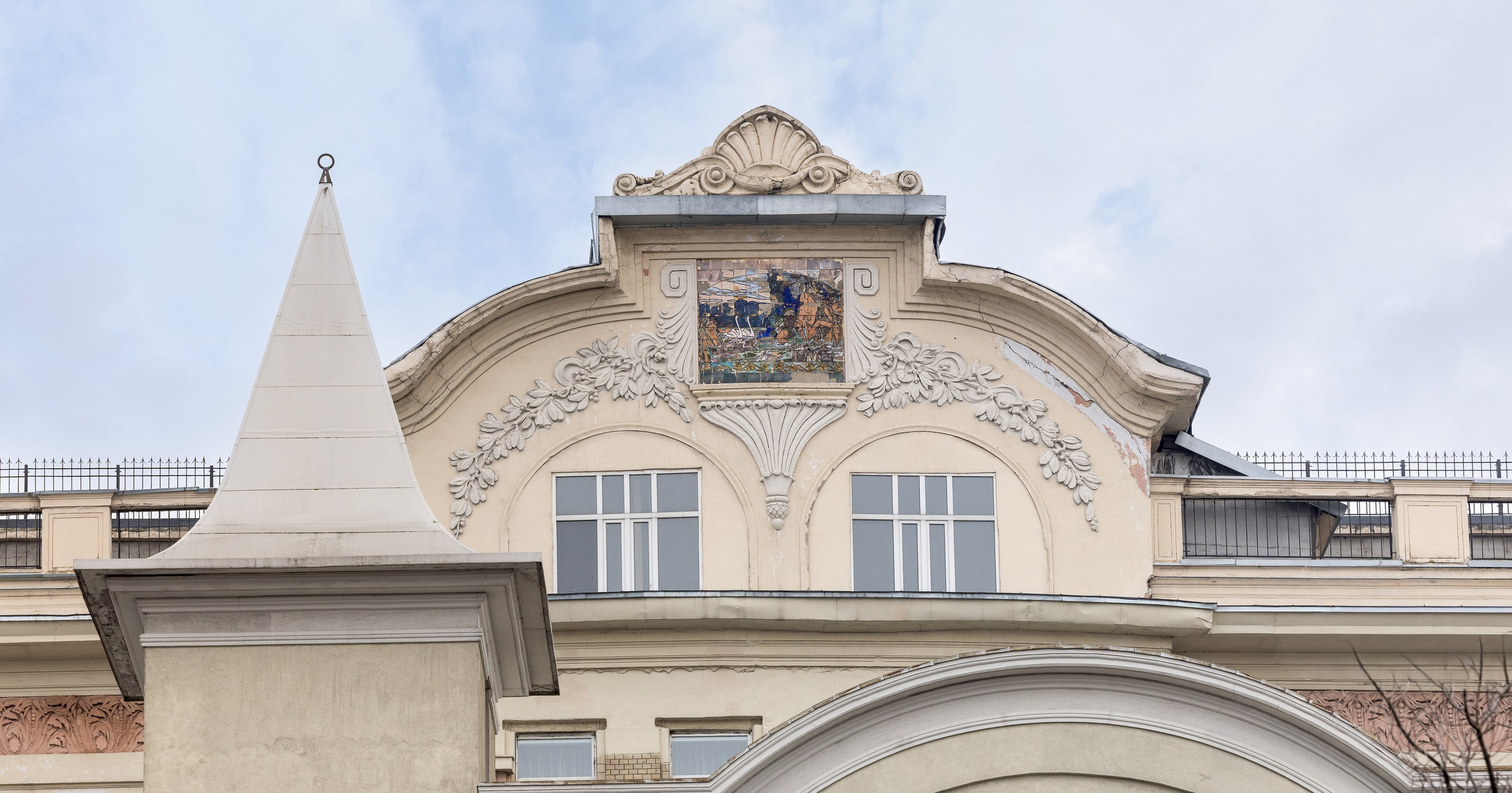 Архитектурная фотосъемка Доходных домов для МосквичMAG. Интерьерный фотограф