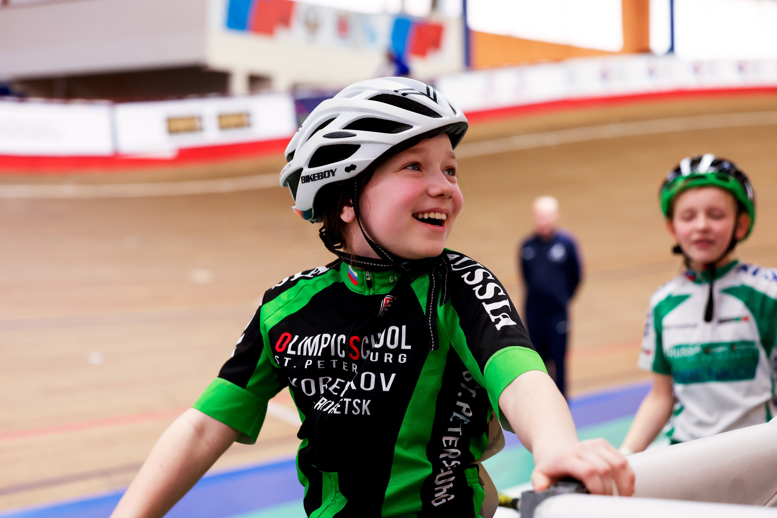 Пятый этап Региональных соревнований по велоспорту на треке (Гит, Скретч) 15.03.2025. Спортивный и репортажный фотограф Антон Тереханов