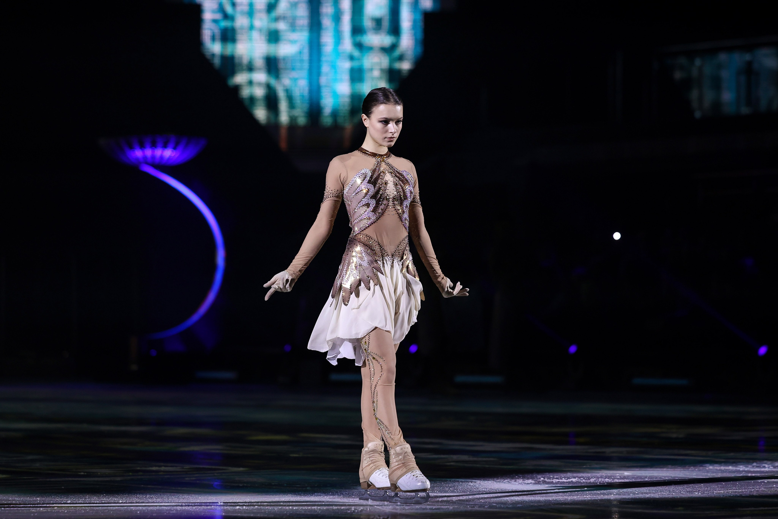 «История любви Шахеризады» шоу на льду 03.01.2024. Спортивный и репортажный фотограф Антон Тереханов