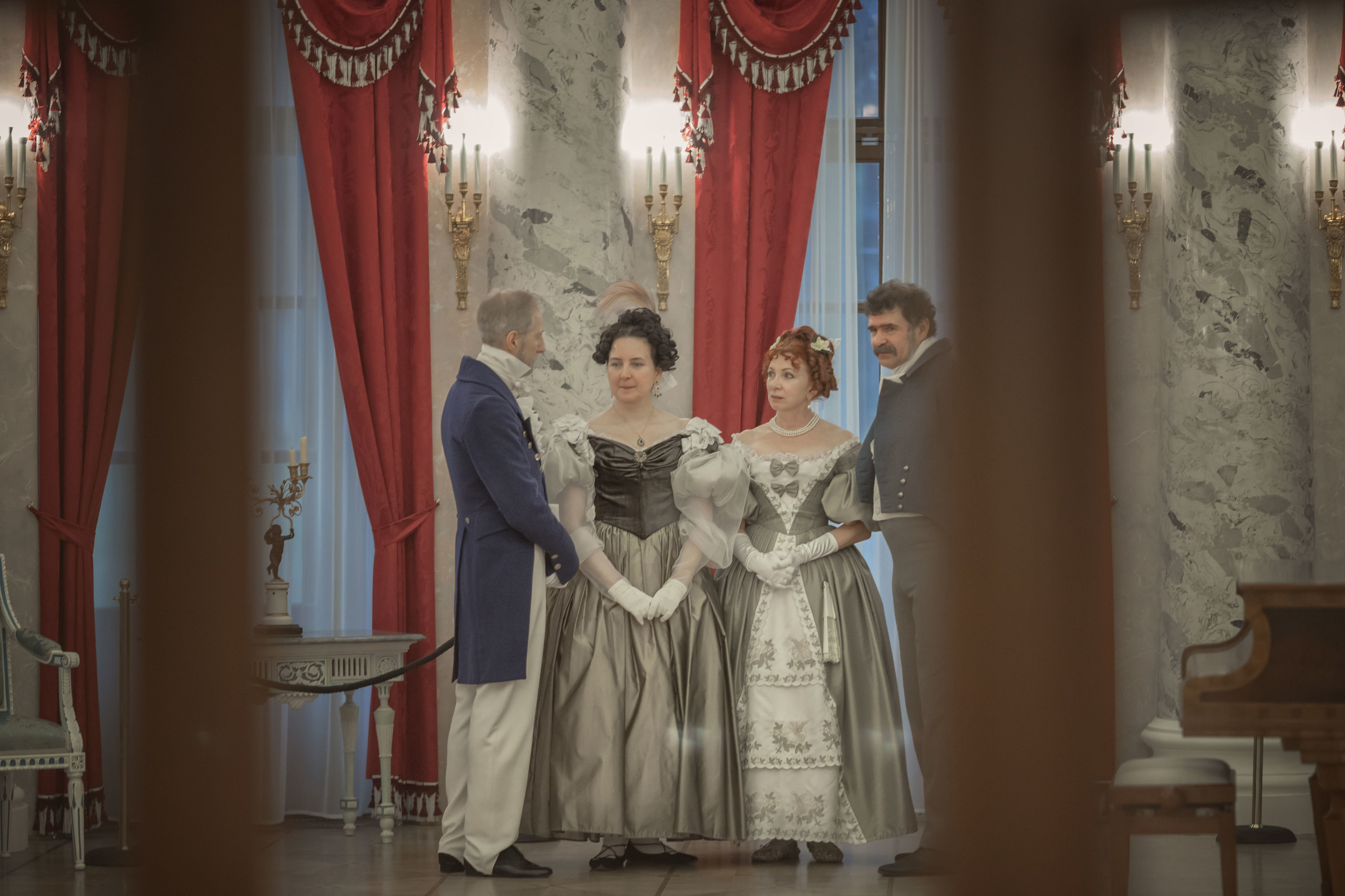 Русский парнас, историческая реконструкция, бал, русский бал, реконструкция бала, музей-усадьба Остафьево