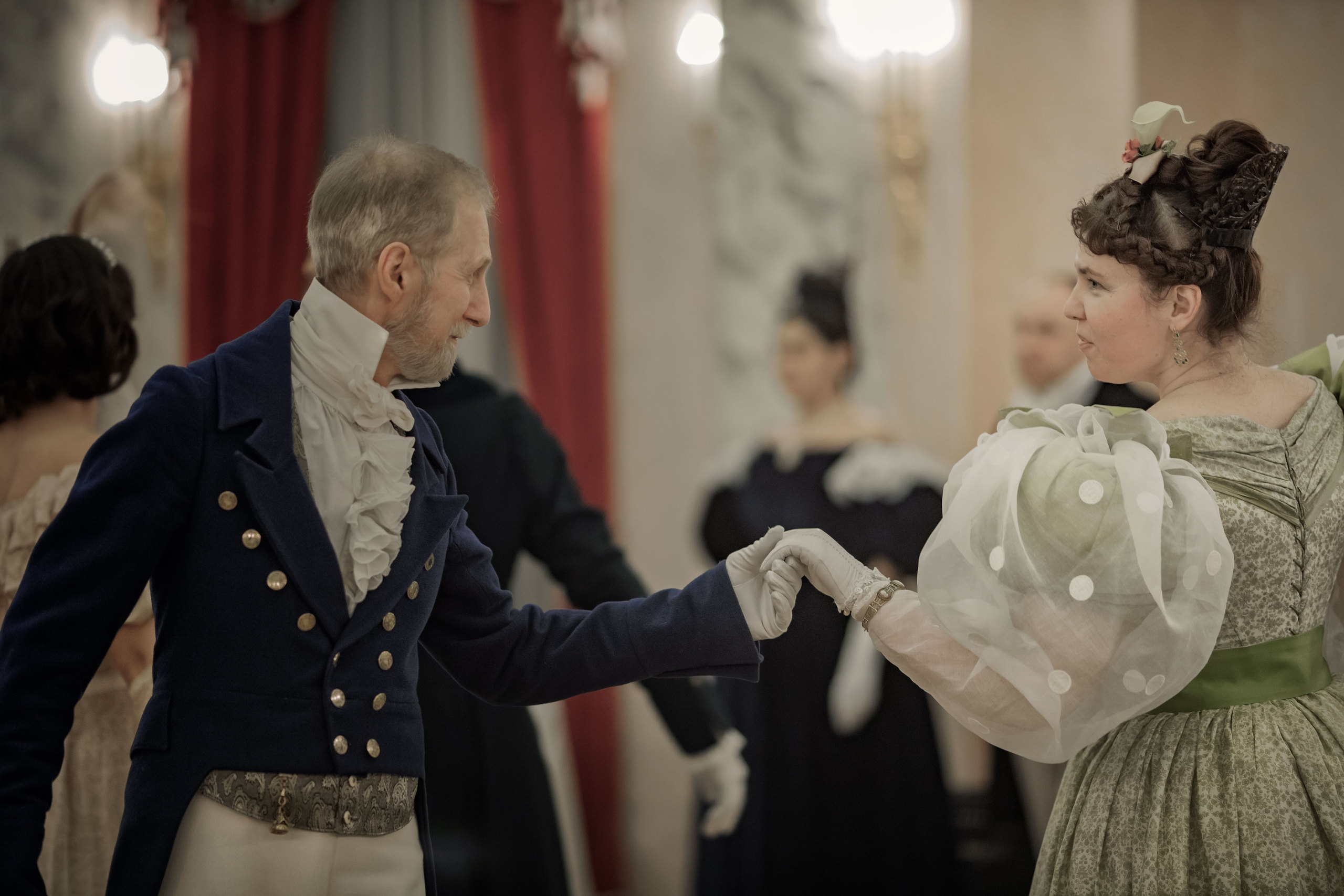 Русский парнас, историческая реконструкция, бал, русский бал, реконструкция бала, музей-усадьба Остафьево