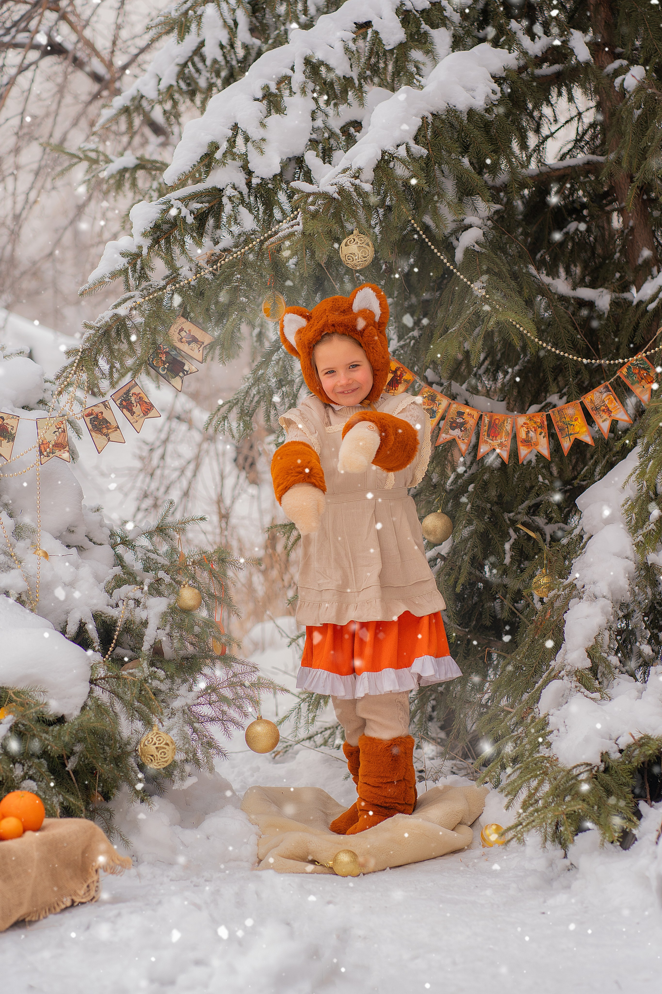 Детские зимнии фотосессии. Детский и семейный фотограф в Москве и Подмосковье Настя Наумова