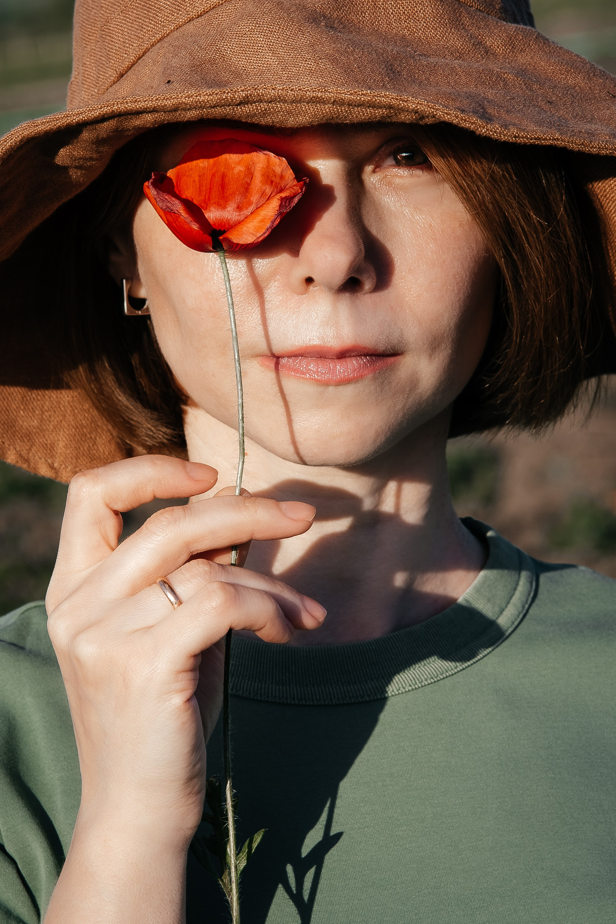 Клубнично-маковое поле