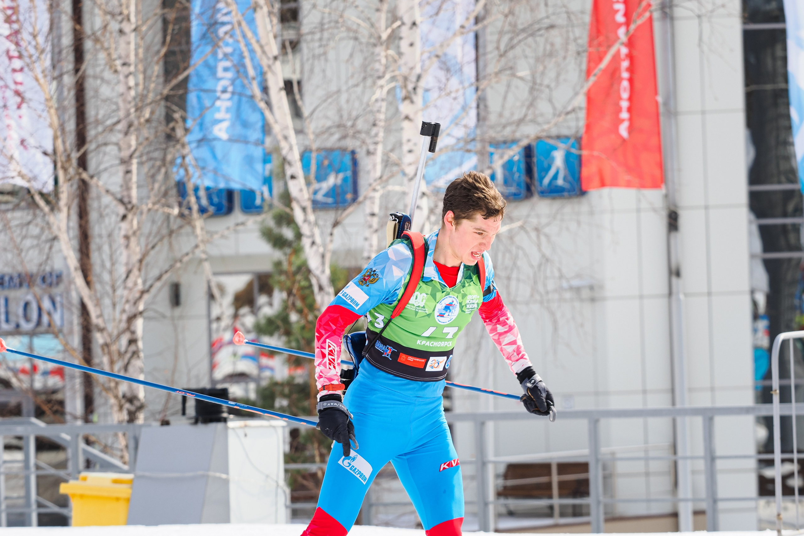 Биатлон / Первенство России. Репортажный фотограф Алексей Козьмин