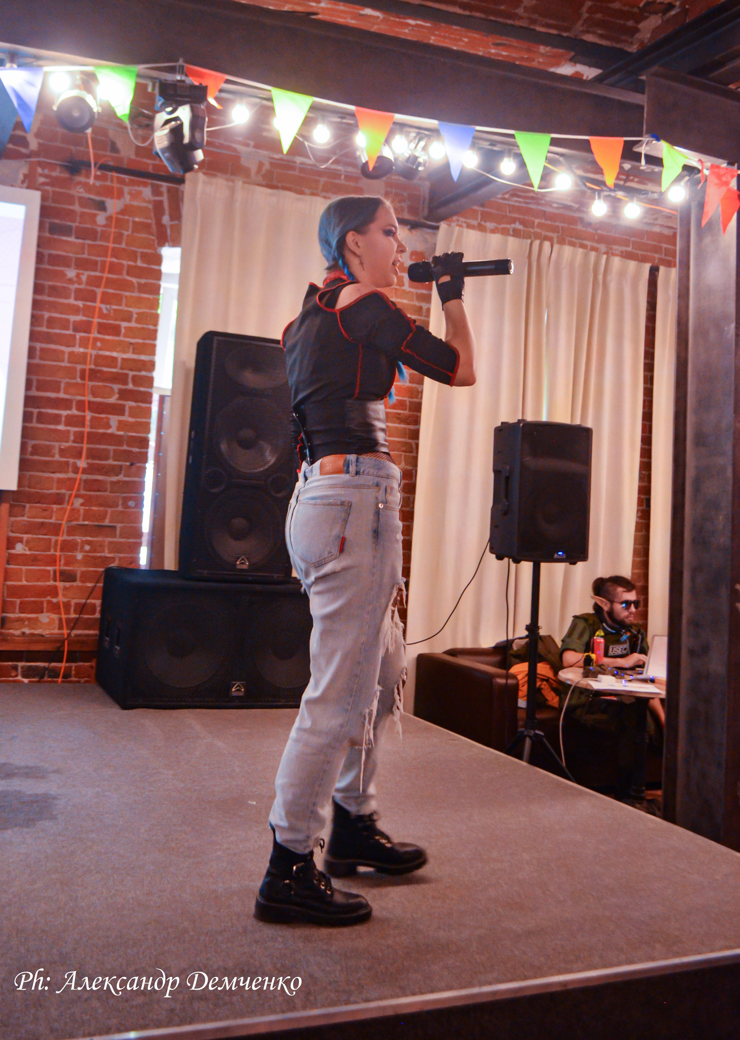 Фотосессия сцены в Москве на разных репортажных мероприятий