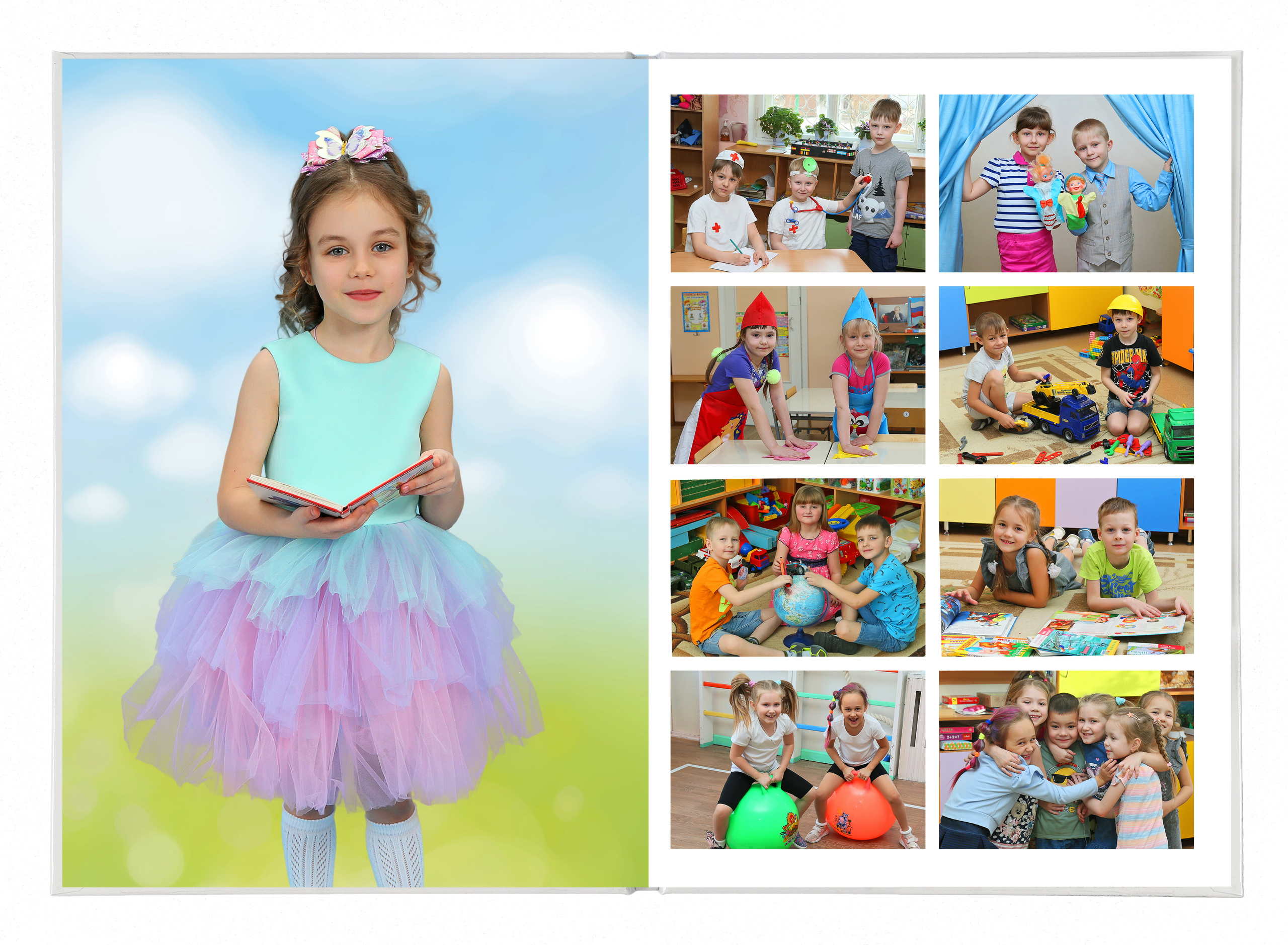 Фотокнига «Карандаши». Создание стильных выпускных альбомов