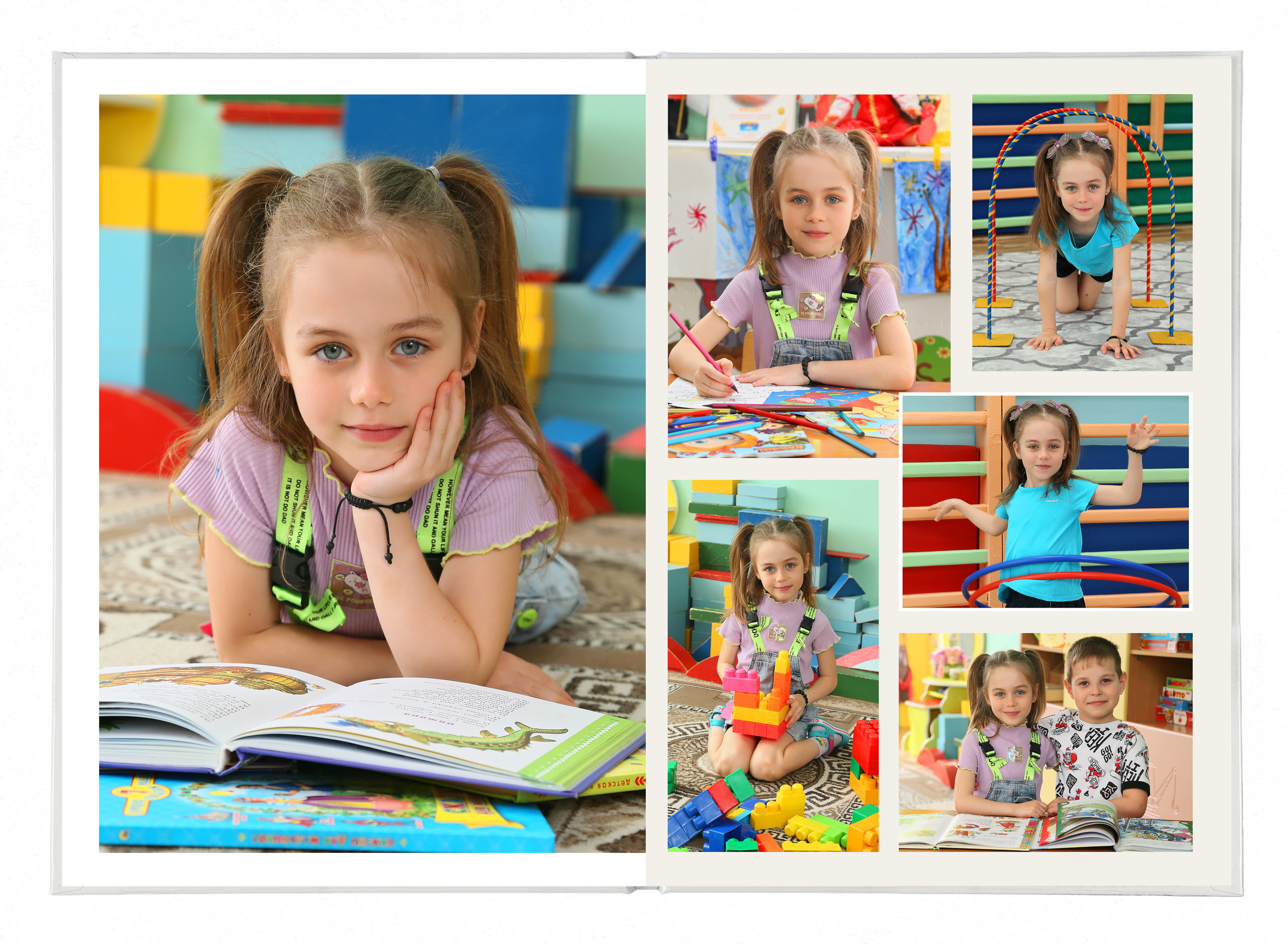 Фотокнига «Карандаши». Создание стильных выпускных альбомов