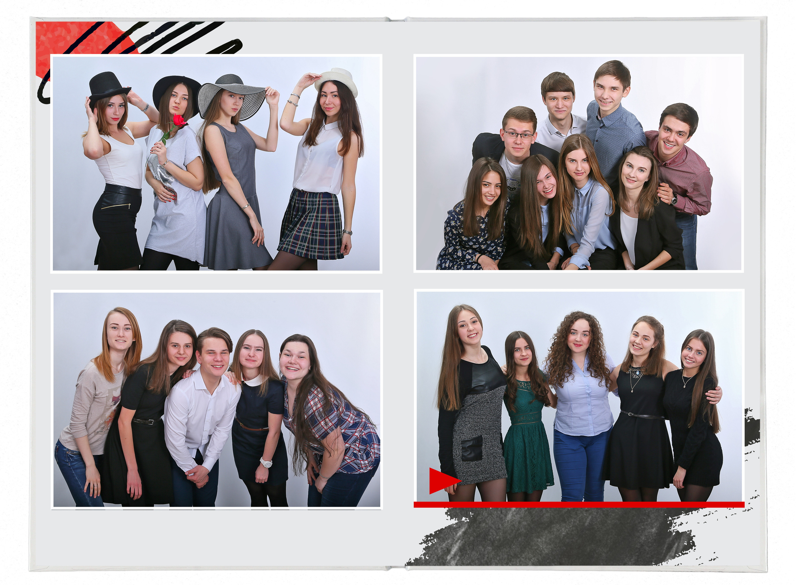 Фотокнига «Лофт-элит». Создание стильных выпускных альбомов