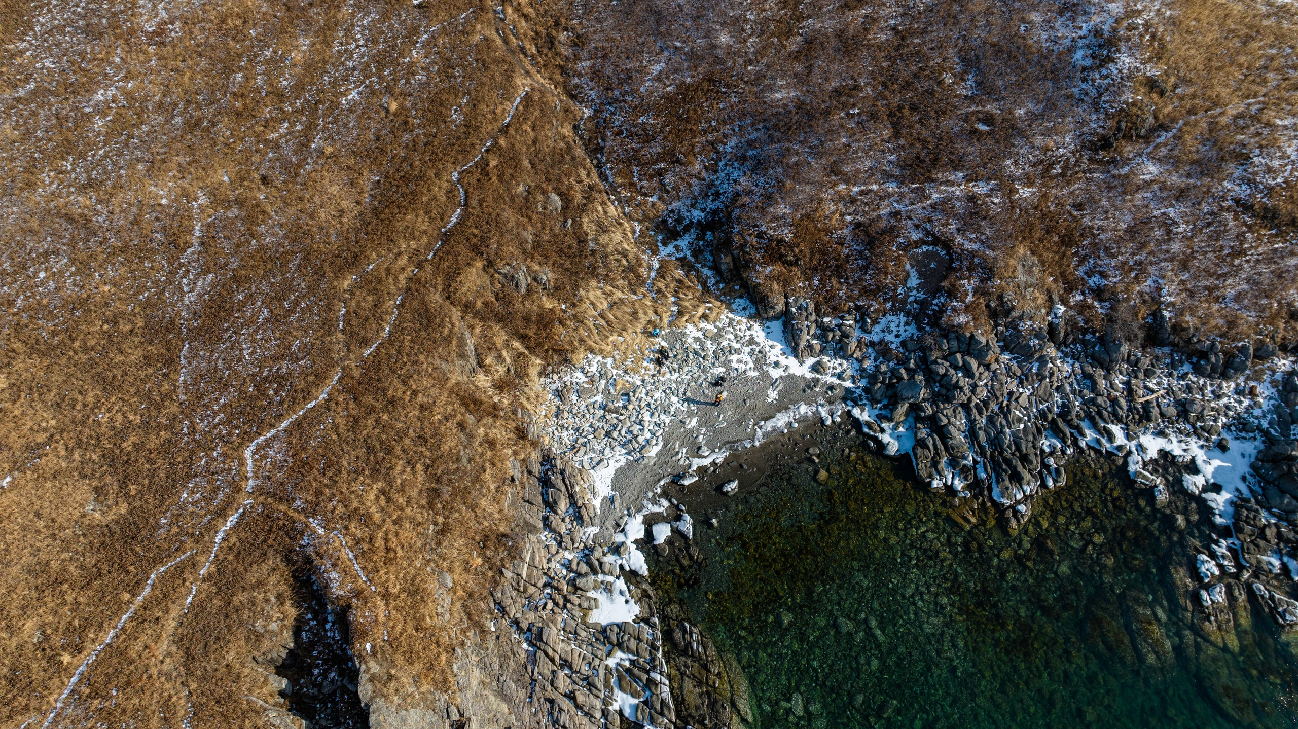 Мыс Брюса. Турист оптимист