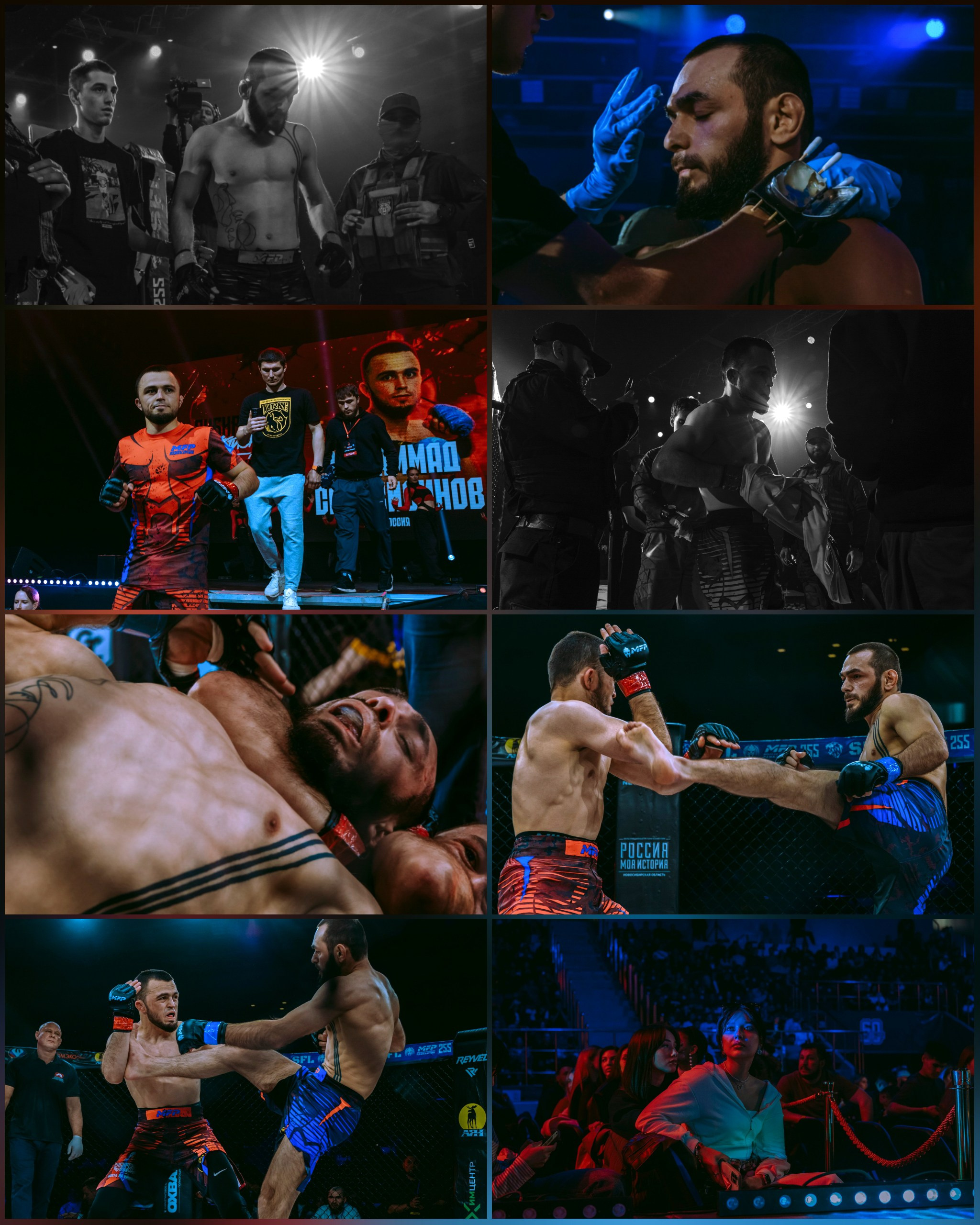 Турнир MFP 255 «Сибирский Легион: Охота на хищника» & SFL. Портретный фотограф в Москве Дарья Цезария