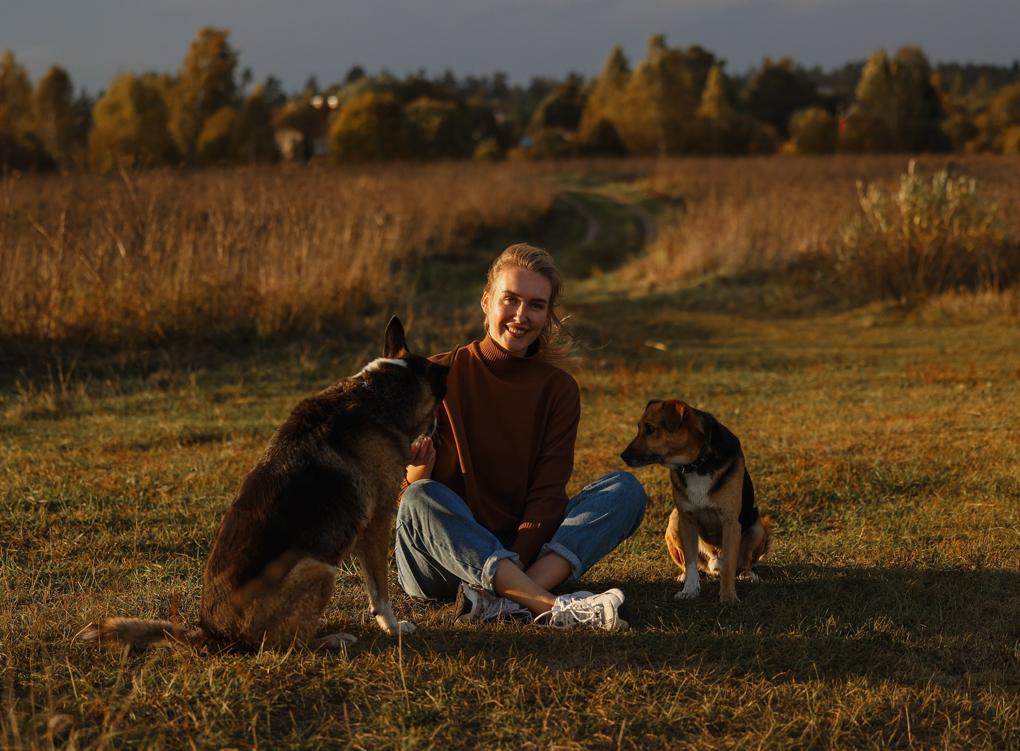 Прогулка на природе. Фотограф-анималист Полина Колкова | Москва