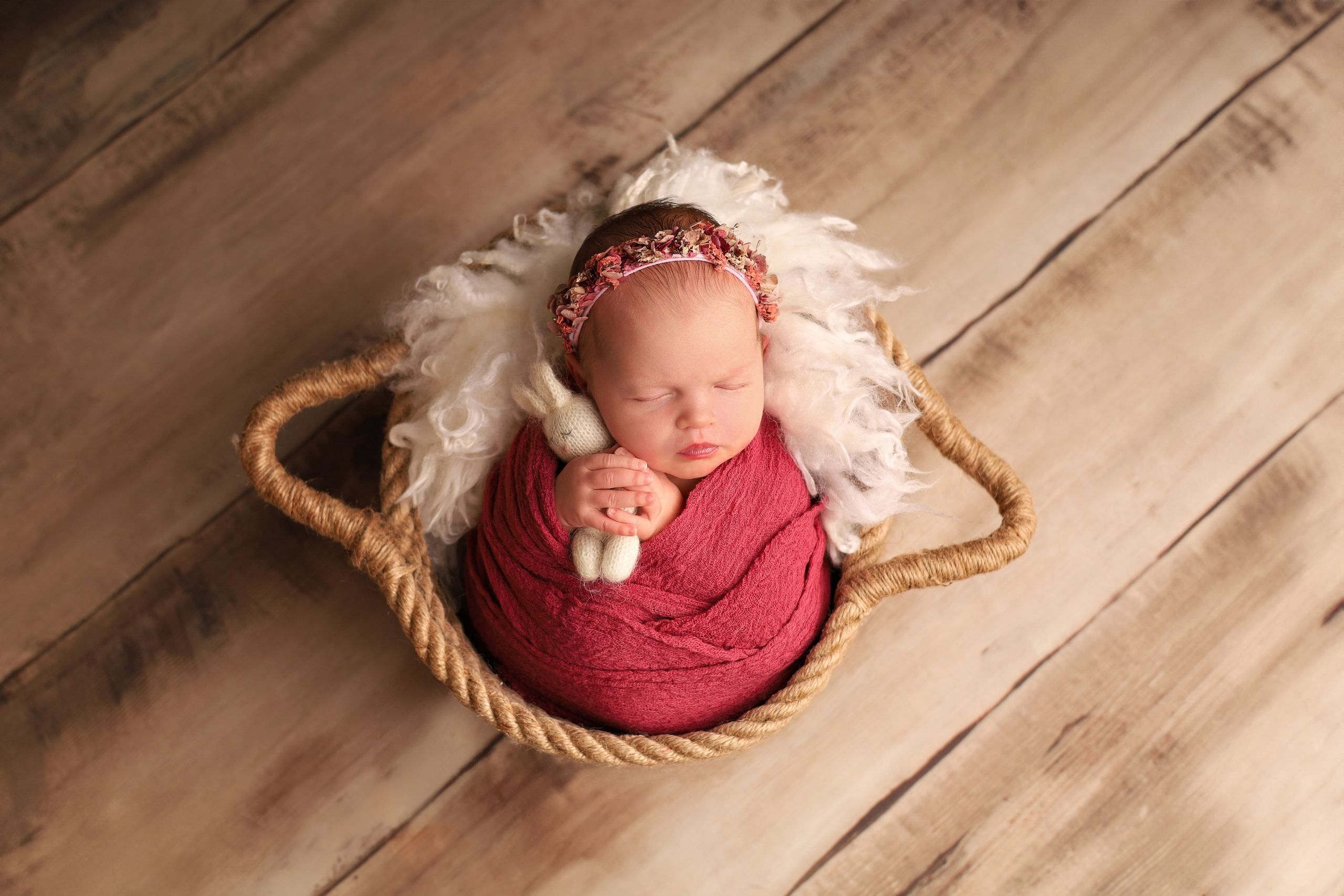 Ньюборн съемка малышки Николь. Детский фотограф новорожденных в Москве и Московской области Анна