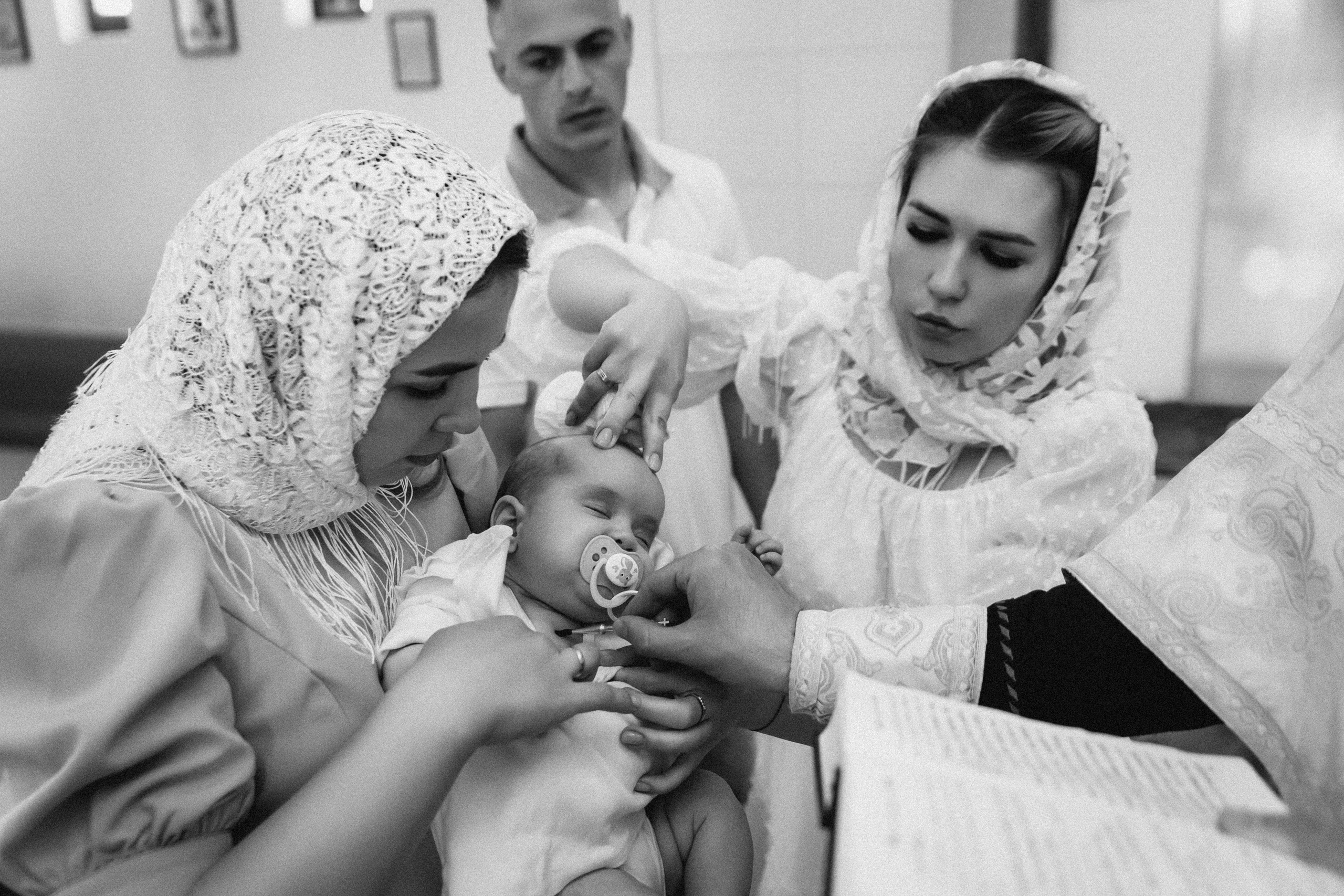 Крещение Ксении. Семейный фотограф Минск Усова Ольга