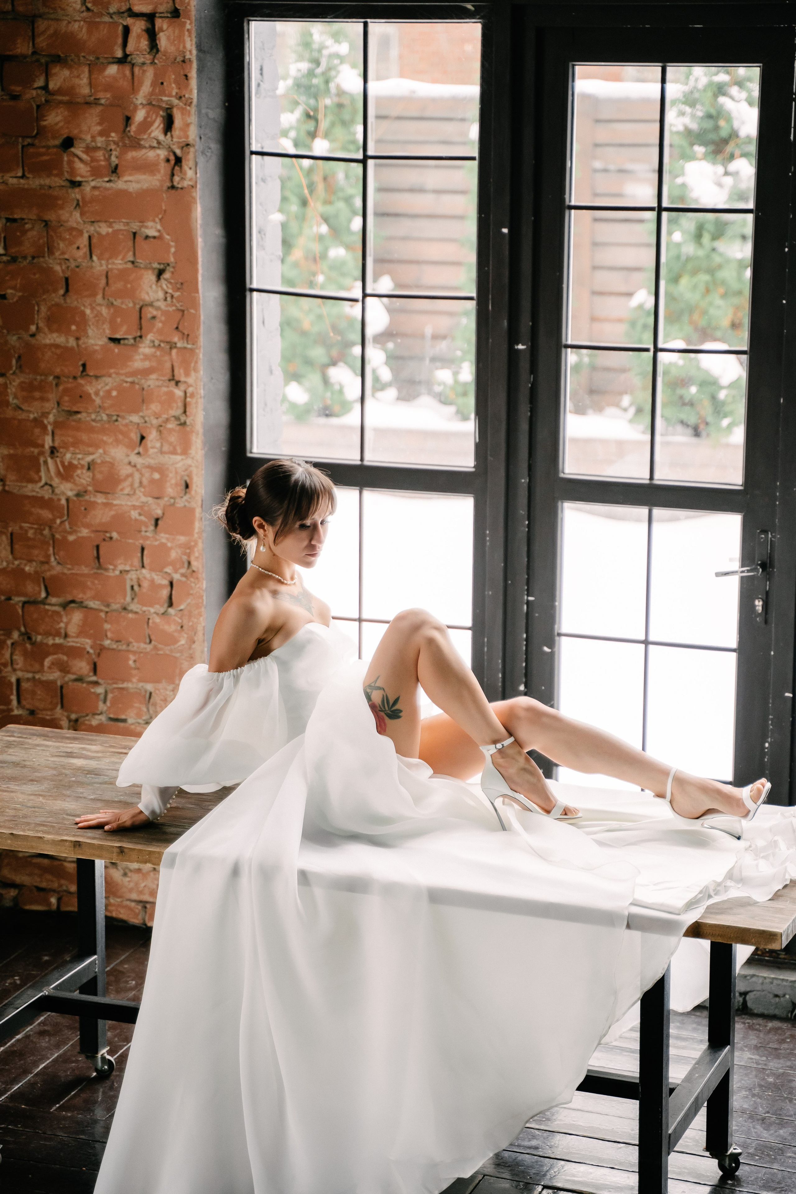 Свадебная фотосессия молодоженов в студии. Свадебный и семейный фотограф из Воронежа|Москвы Бубнова Екатерина