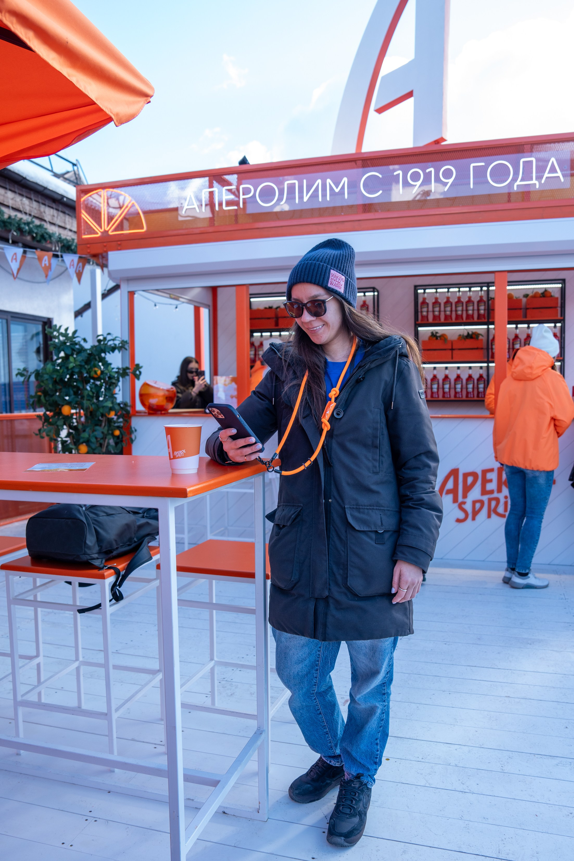 Фотоотчет партнерской интеграции Aperol Spritz на Роза Фест 2025. Репортажный фотограф в Красной Поляне и Сочи Павлюченко Екатерина