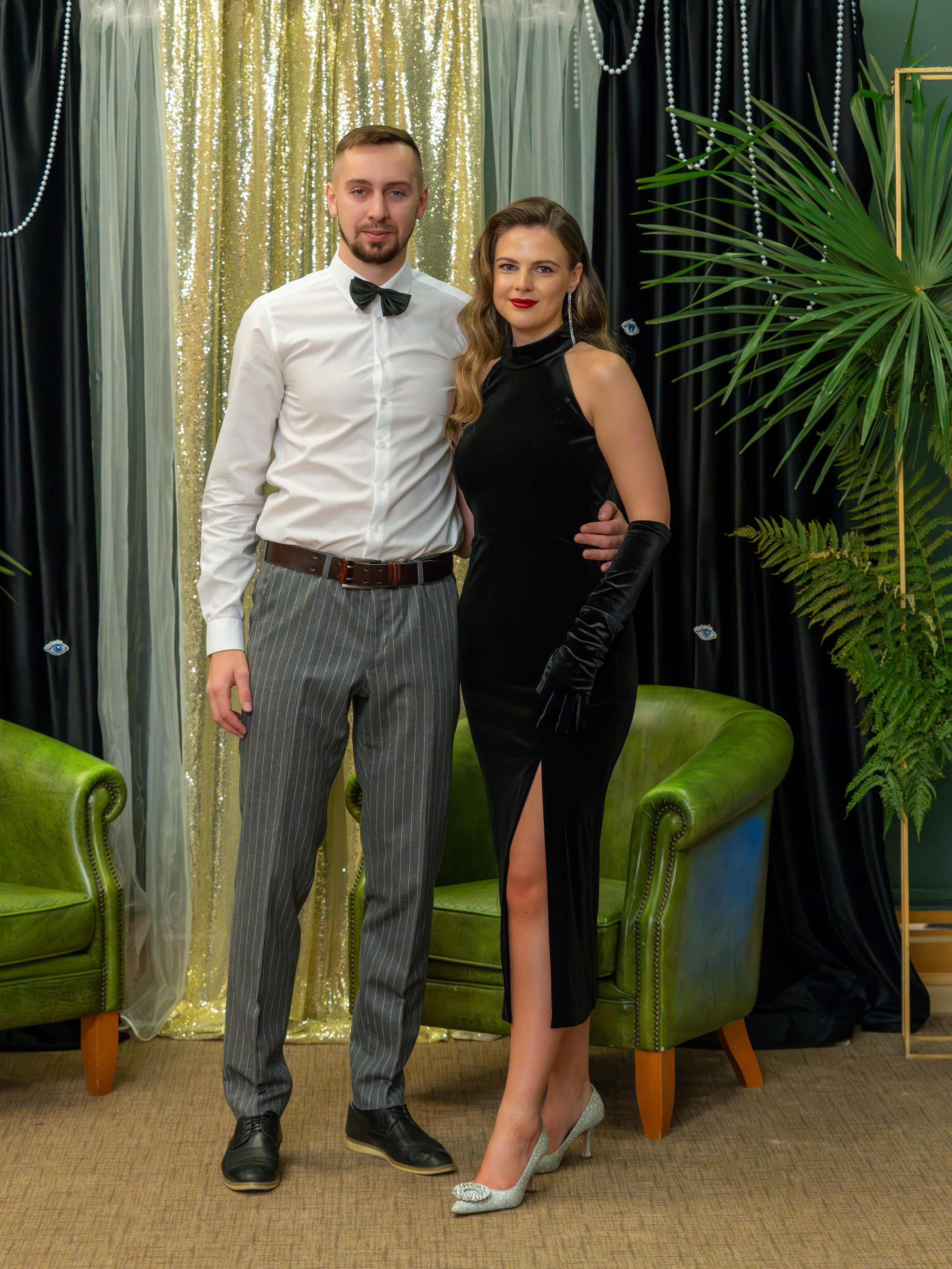 Новый год в стиле Great Gatsby. Репортажный фотограф в Красной Поляне и Сочи Павлюченко Екатерина