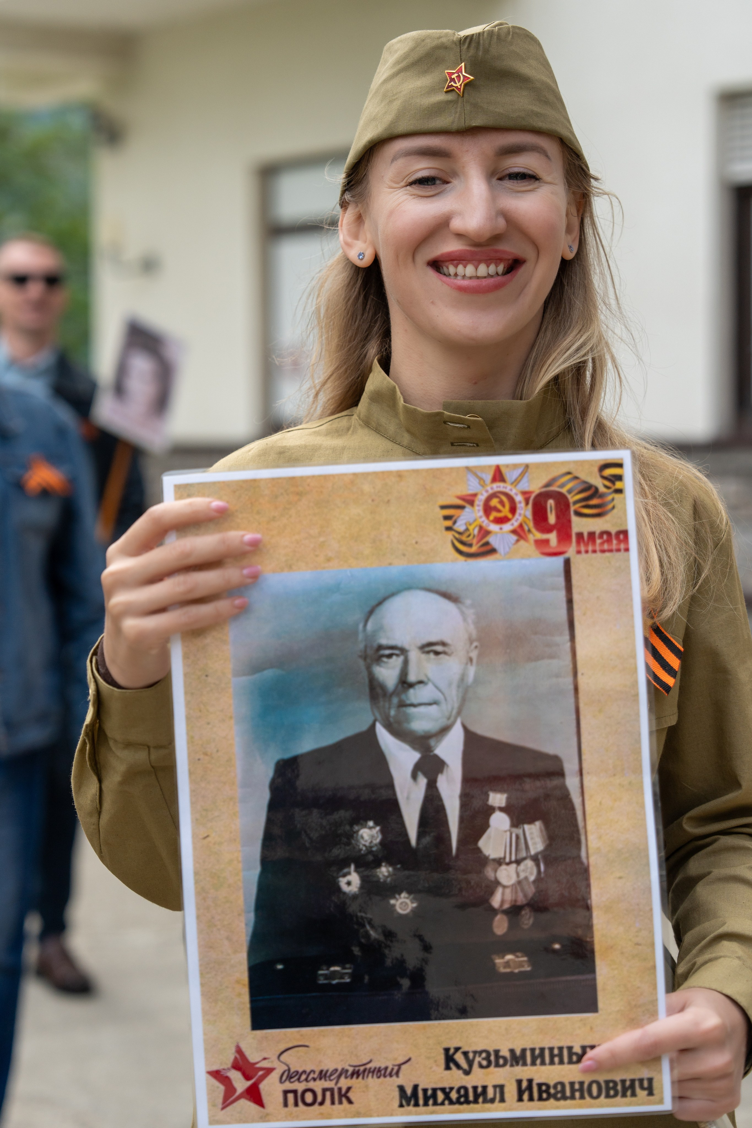 Шествие бессмертного полка 9 мая 2024 Rosa Springs. Репортажный фотограф в Красной Поляне и Сочи Павлюченко Екатерина