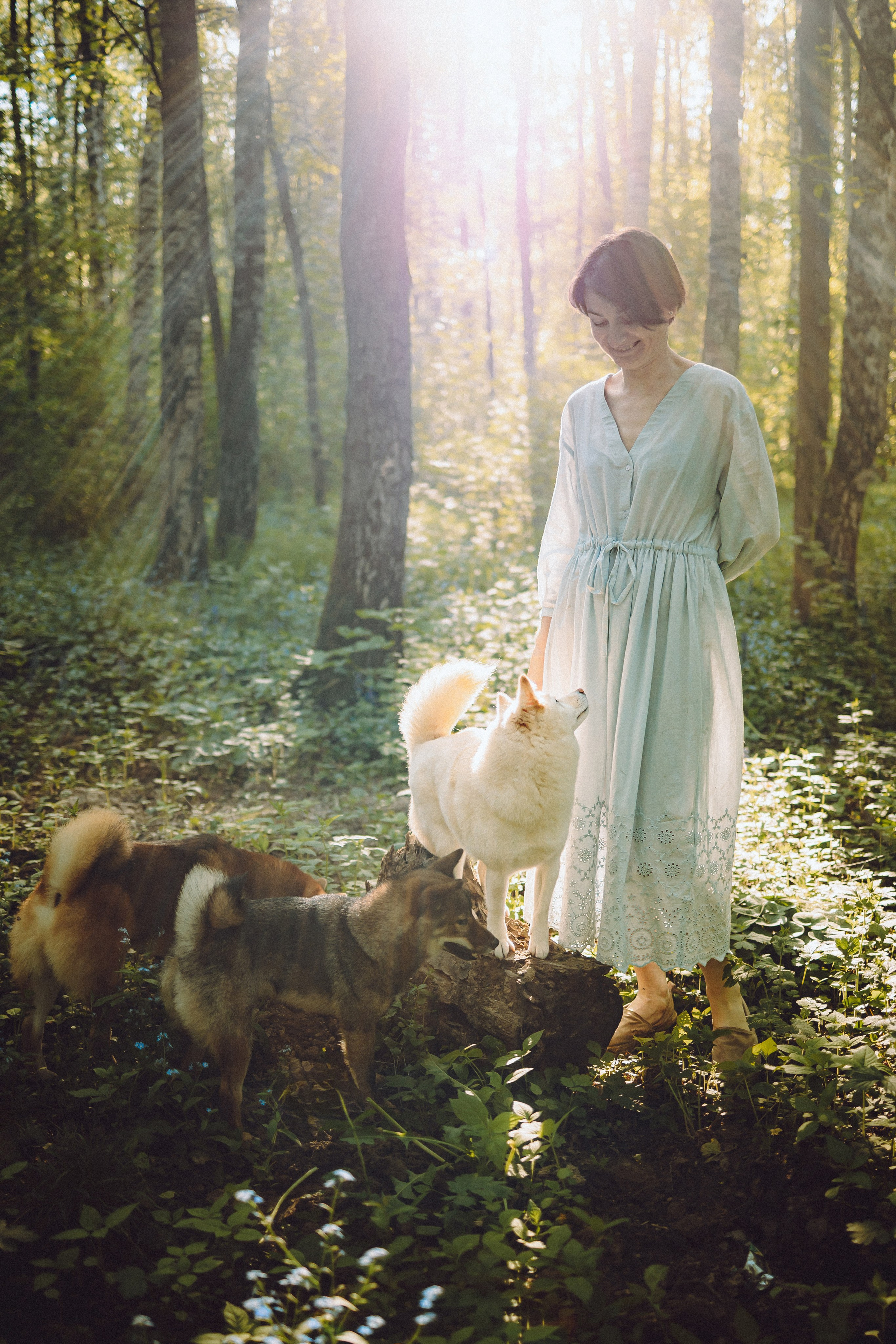 Шед, Цири, Чиби, Цера и их семья