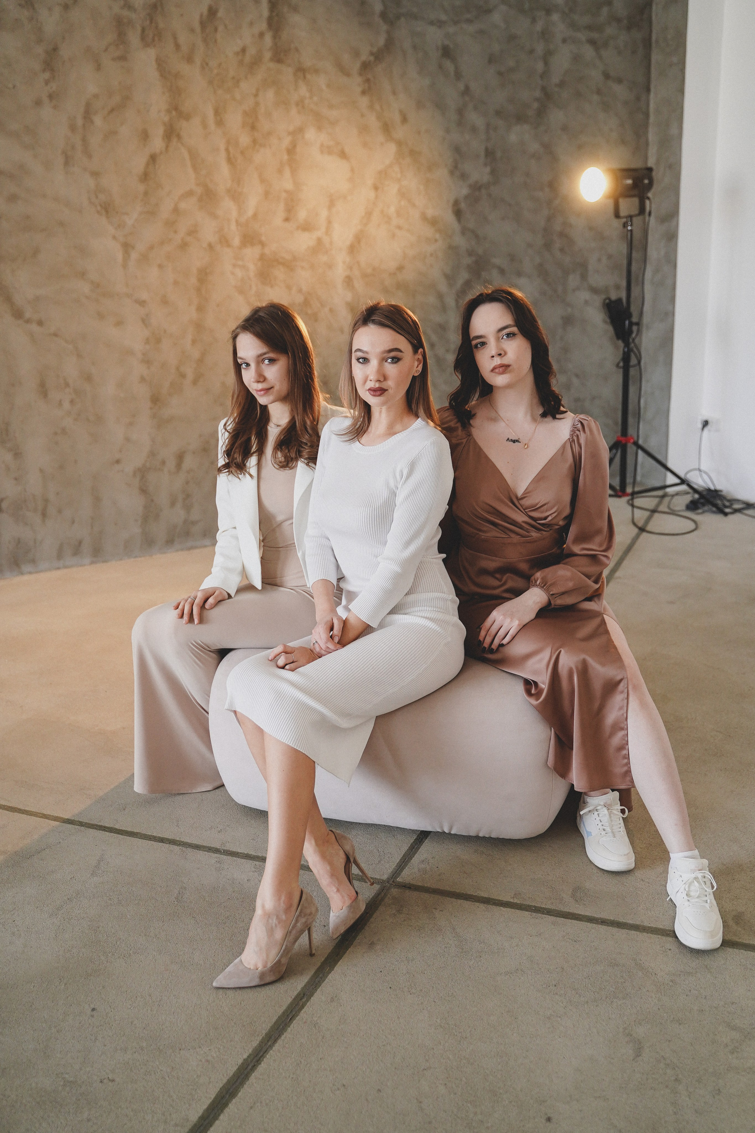 Фотосессия большой семьи в студии. Семейный и женский фотограф в Краснодаре Анастасия Приймак