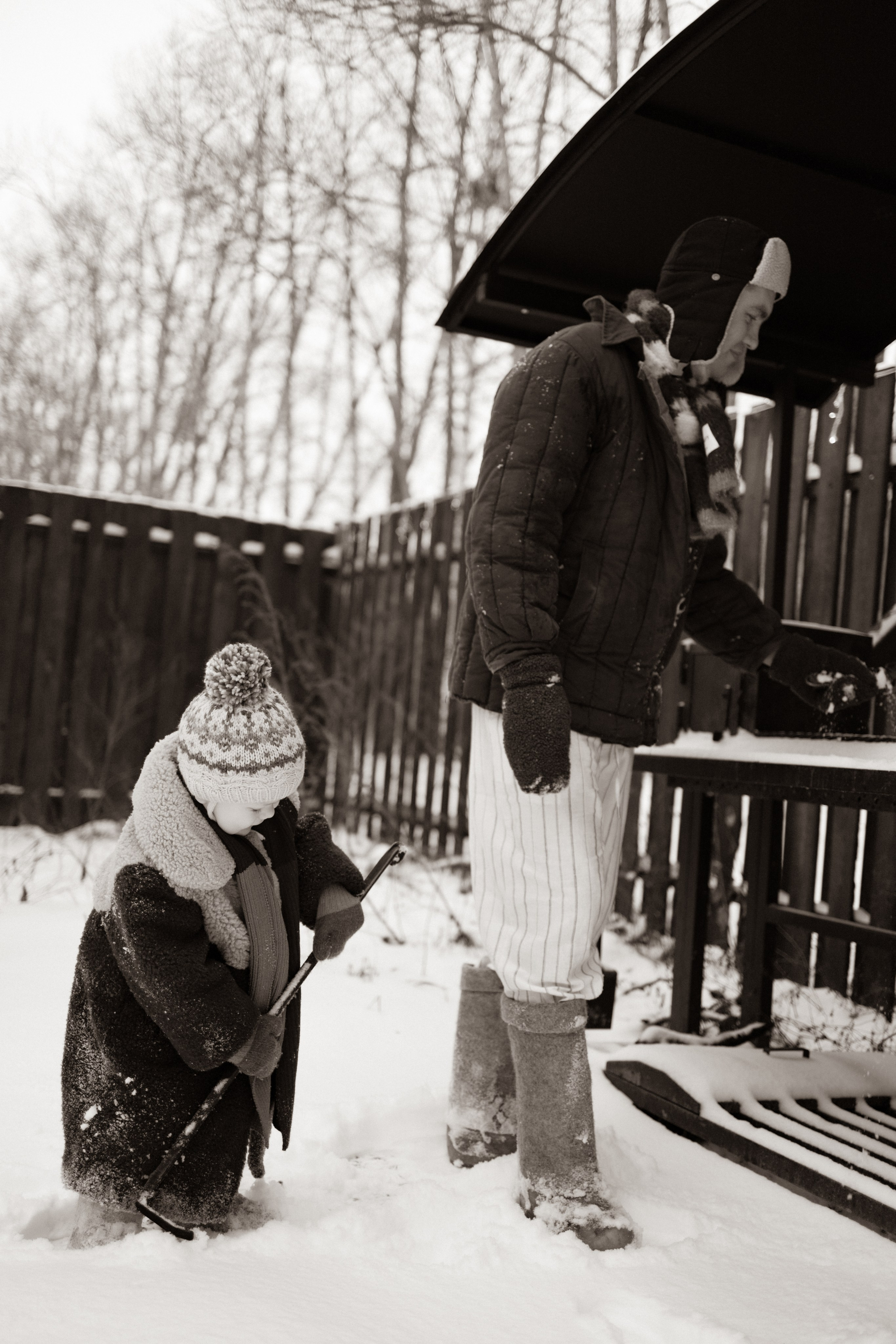 Зима в глэмпинге. Ваш фотограф