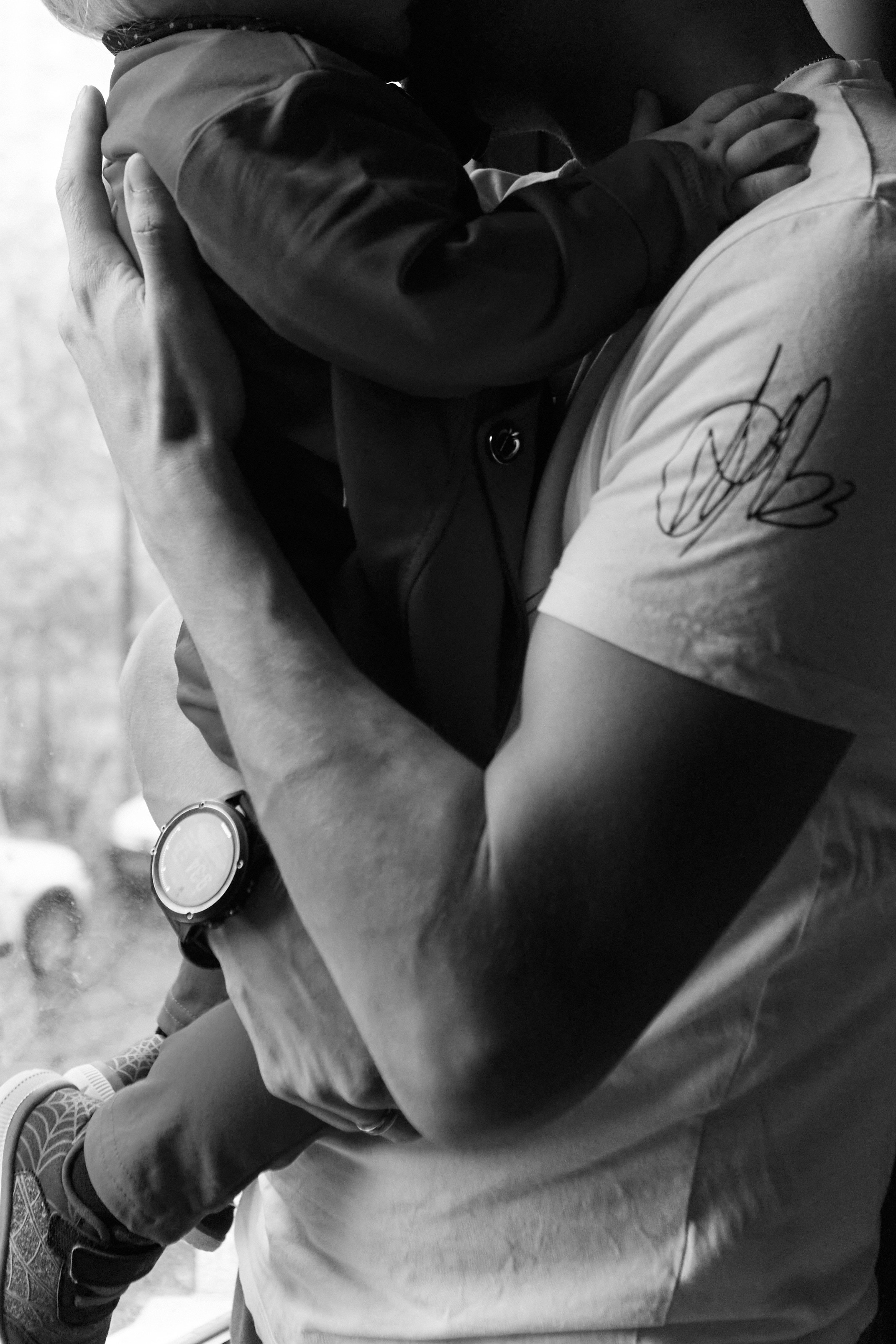 Семейная фотосессия дома и на прогулке в Москве