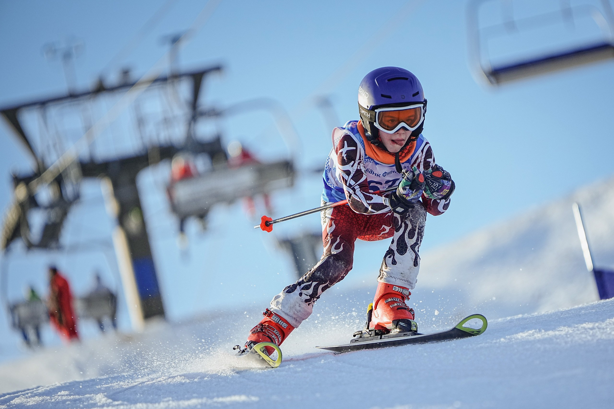 Первенство Дмитровского городского округа по горнолыжному спорту «Памяти А. Жирова» GS U10, U12. Фотограф Студитский Евгений