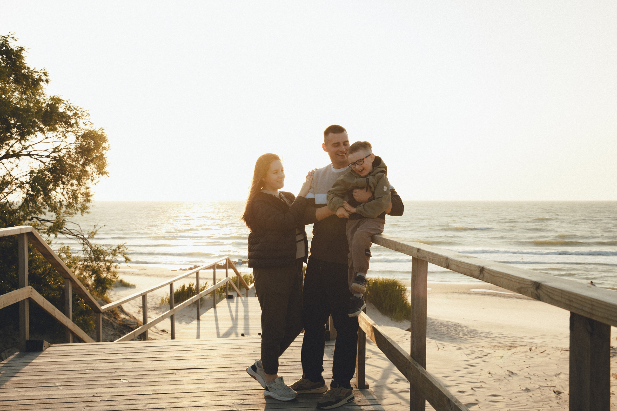 Семья в Малиновке. Фотограф Калининград Илья Миллер