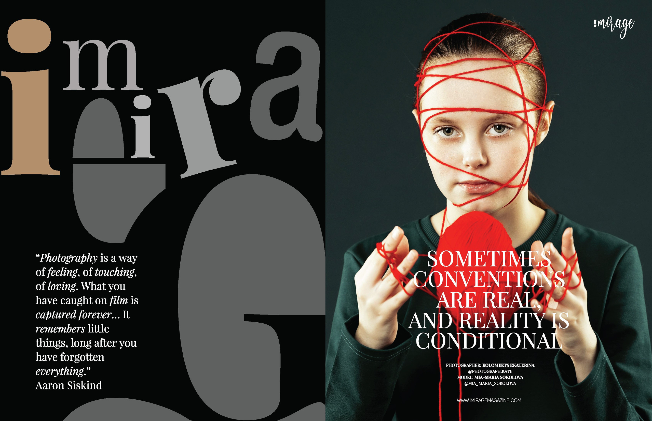 Публикации. Актерское и модельное портфолио. Фотограф в Москве Екатерина Коломеец