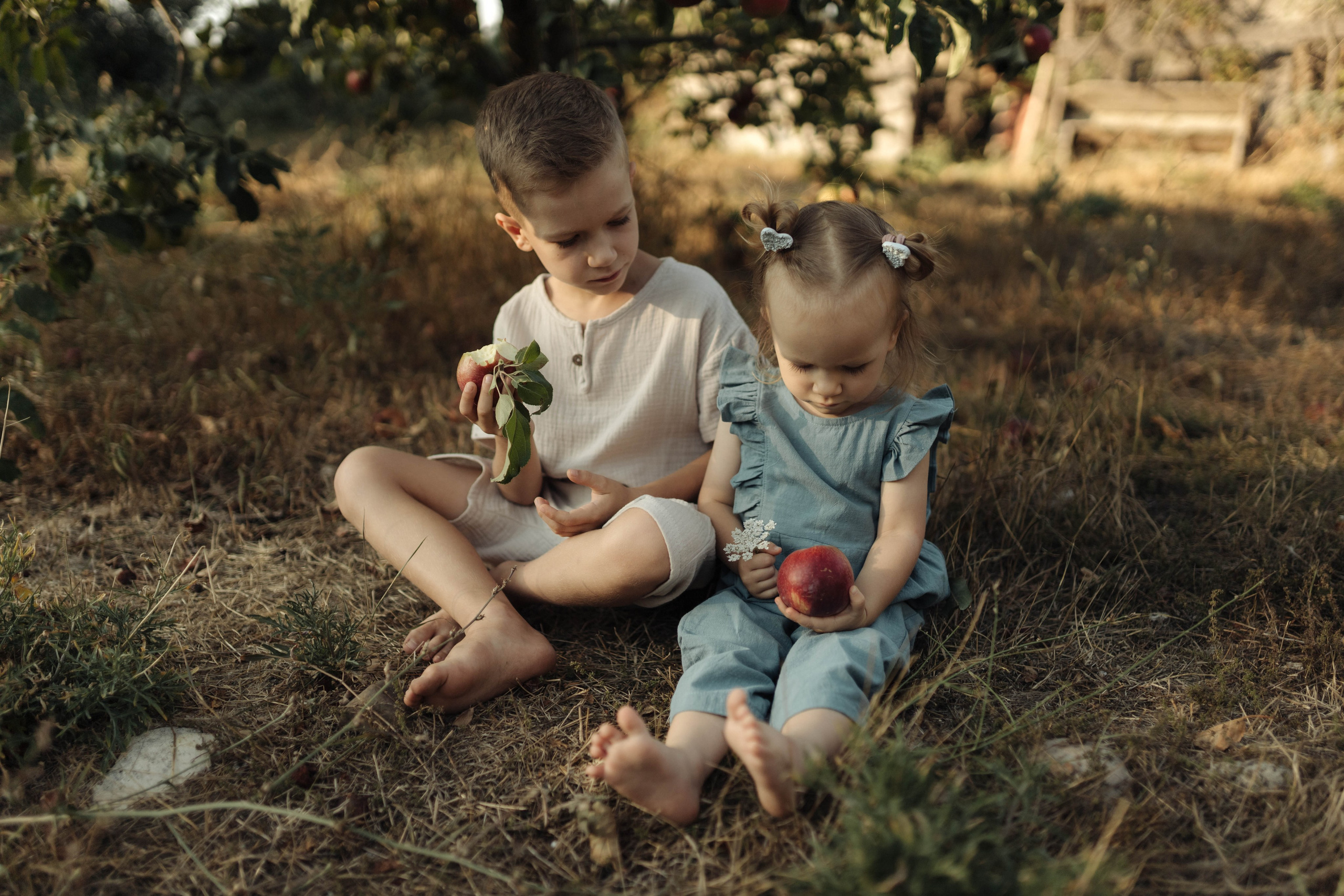Когда мы с сестрой были маленькими…
