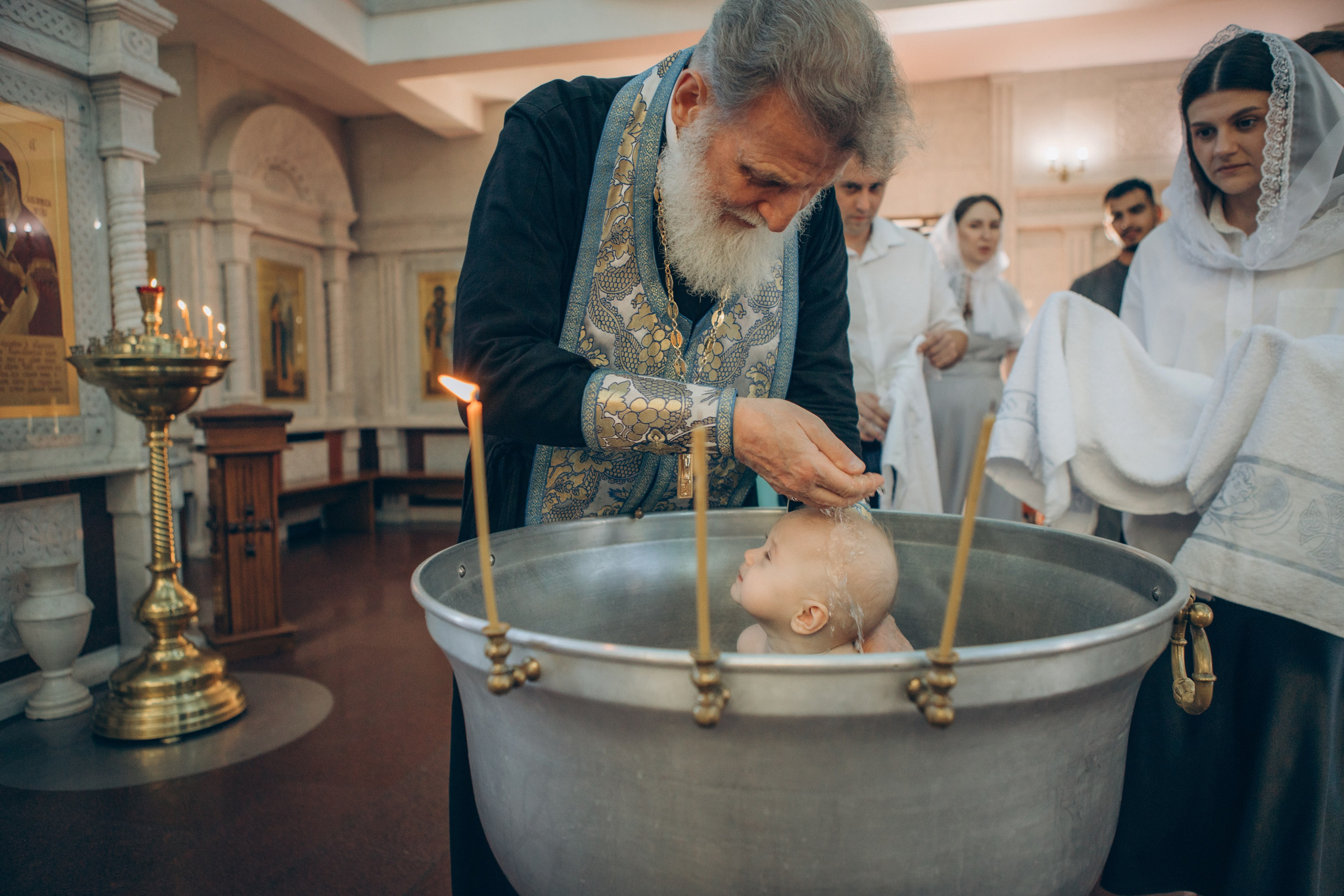 Крещение Софьи. Семейный фотограф и фотограф на роды в Ростове-на-Дону Мухина Виктория