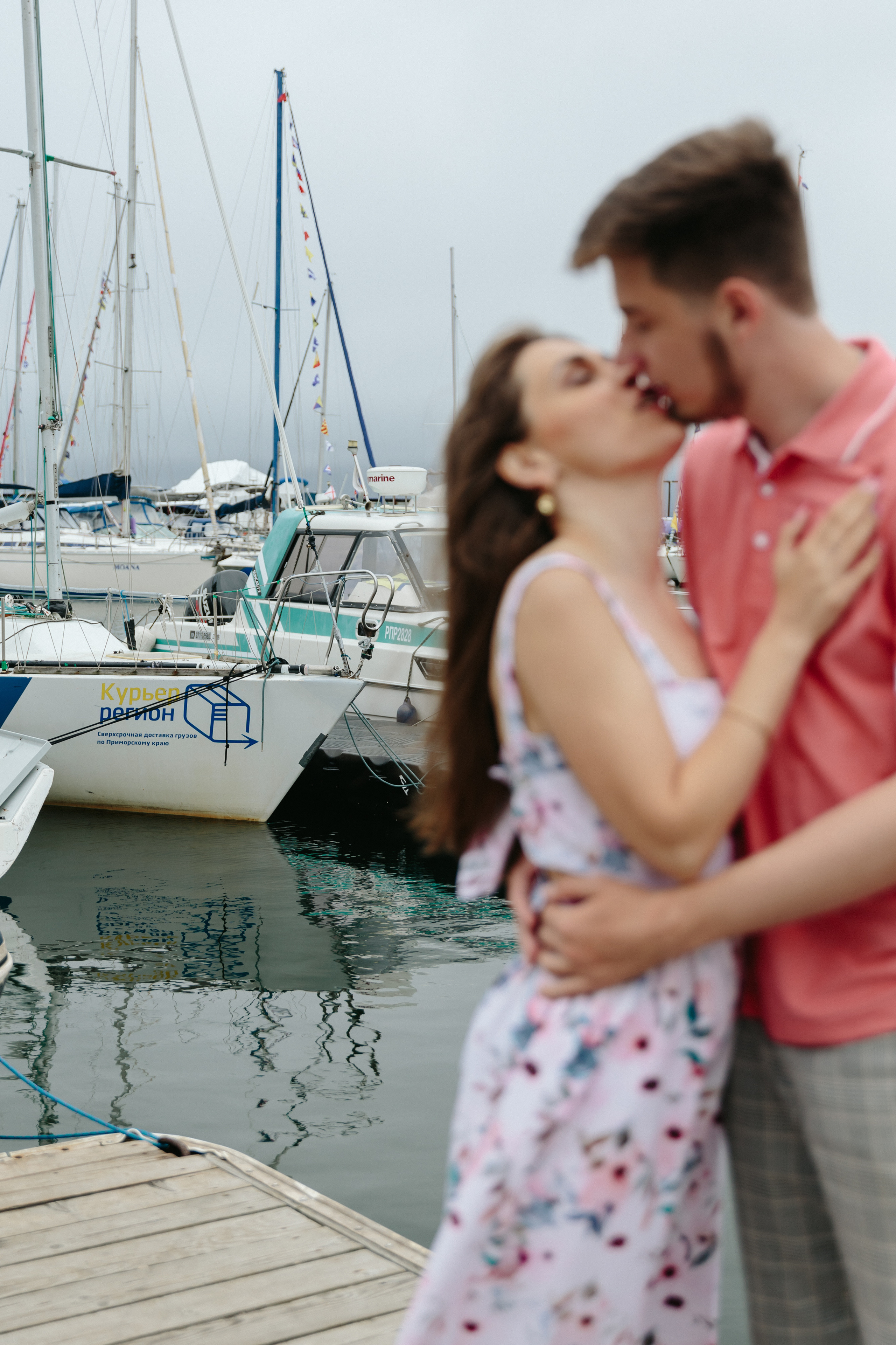 Яна и Никита. Яхт-клуб. Фотограф Влада Лаптева Владивосток, Приморский край