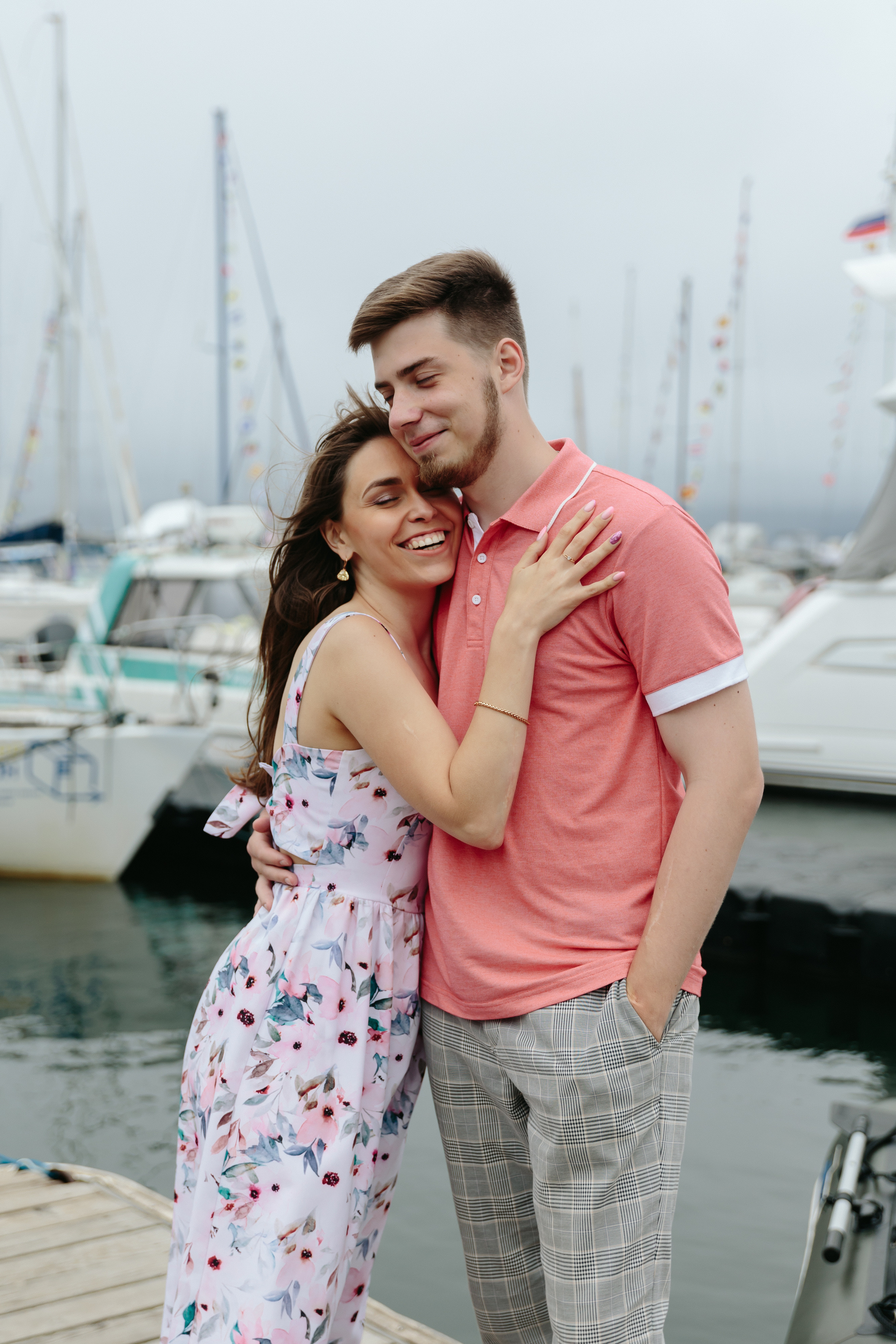 Яна и Никита. Яхт-клуб. Фотограф Влада Лаптева Владивосток, Приморский край