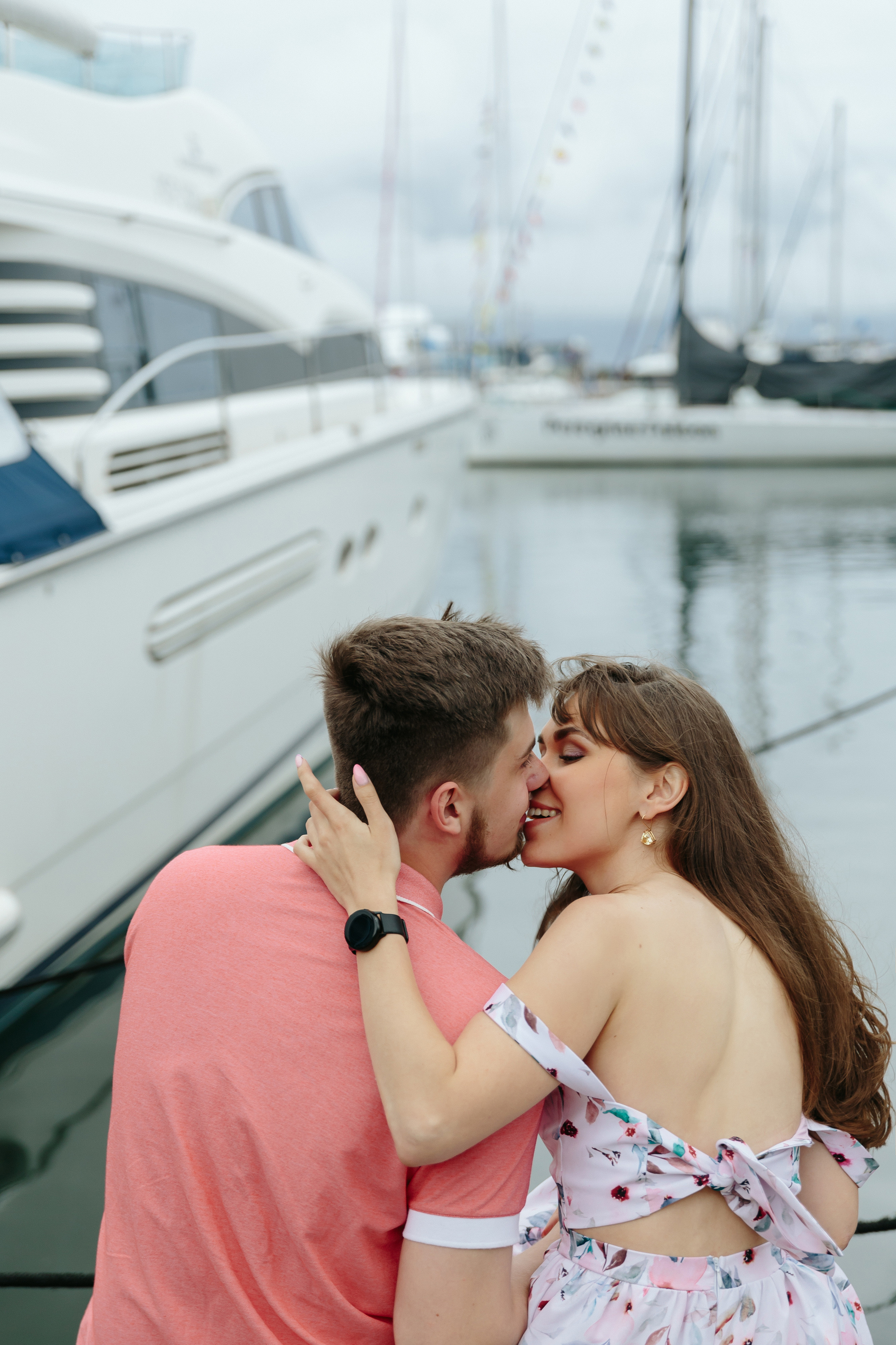 Яна и Никита. Яхт-клуб. Фотограф Влада Лаптева Владивосток, Приморский край