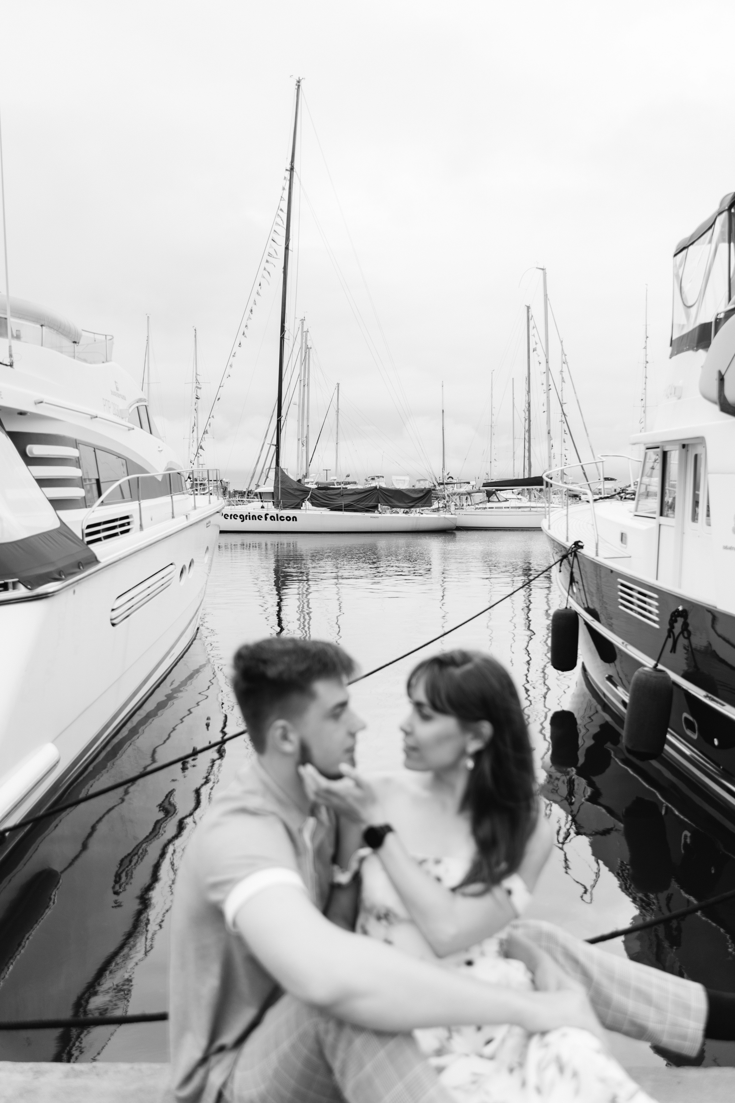 Яна и Никита. Яхт-клуб. Фотограф Влада Лаптева Владивосток, Приморский край