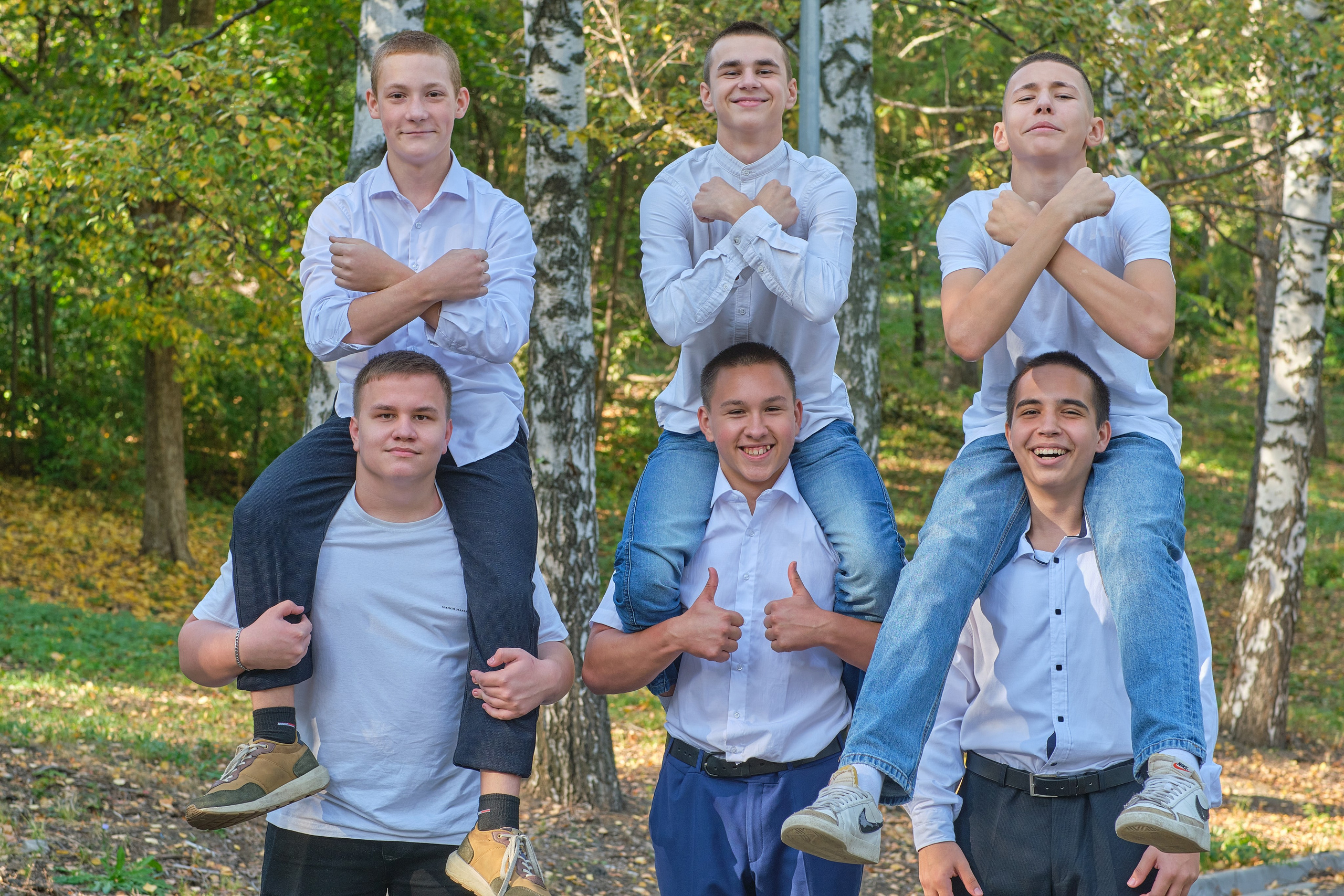 Старшая школа — Групповые фото