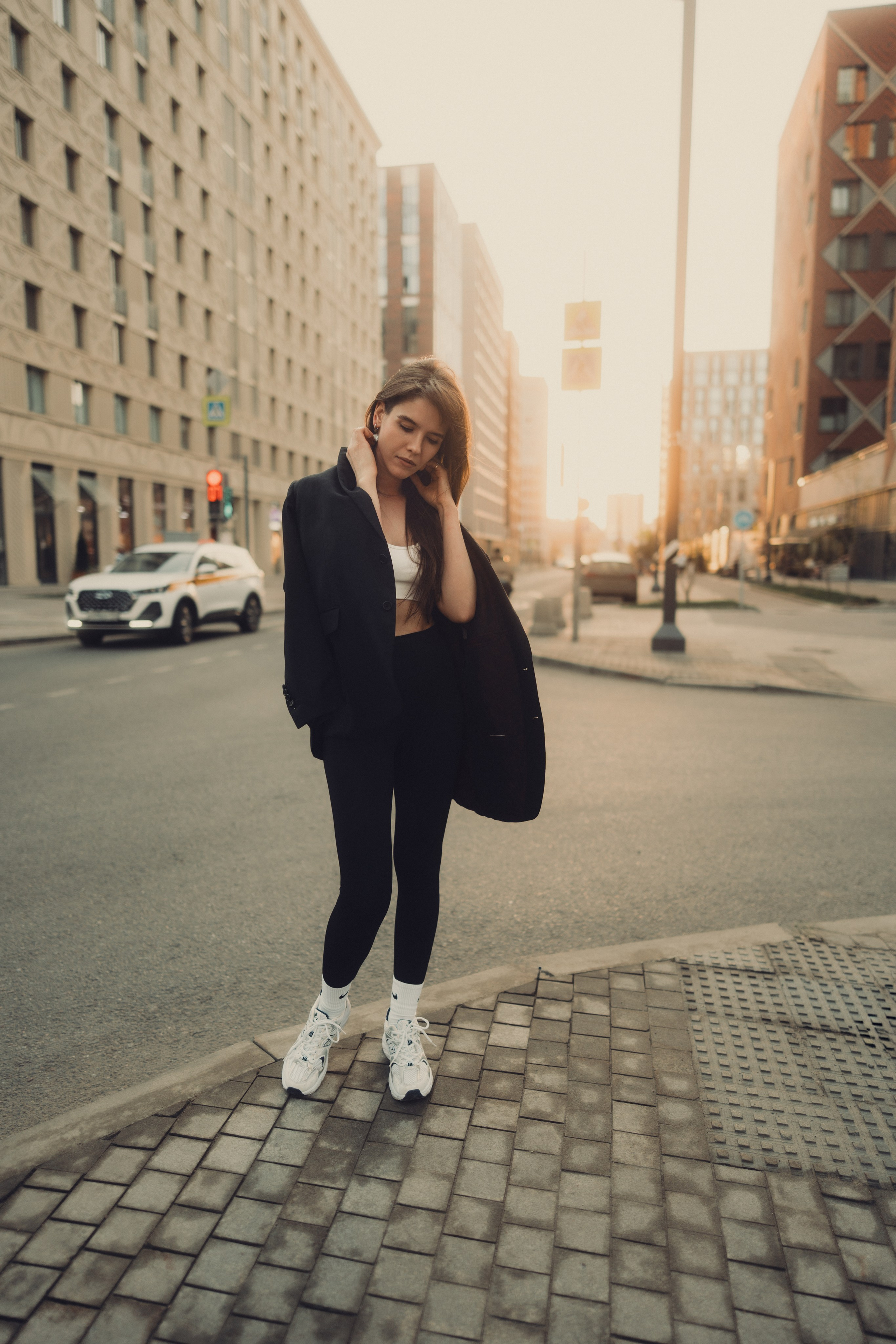 Street portrait photo shoot in Moscow by Anton Avanzato