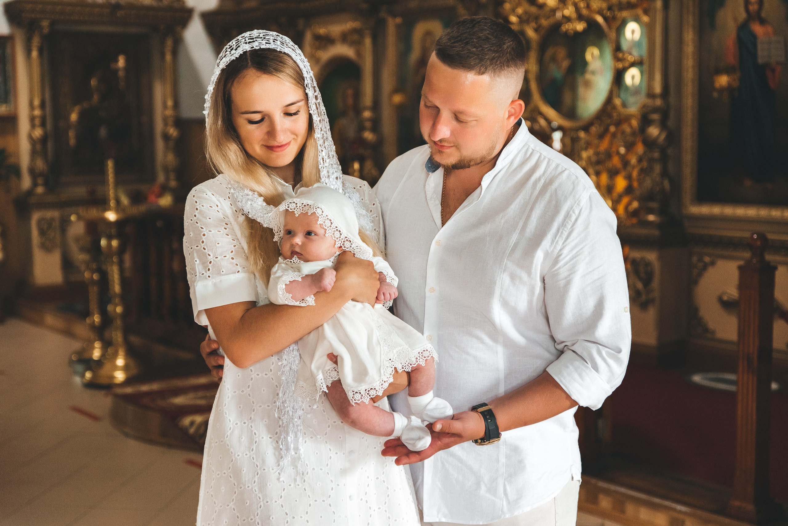 Крещение Василисы. Семейная фото и видеосъёмка. Брянск