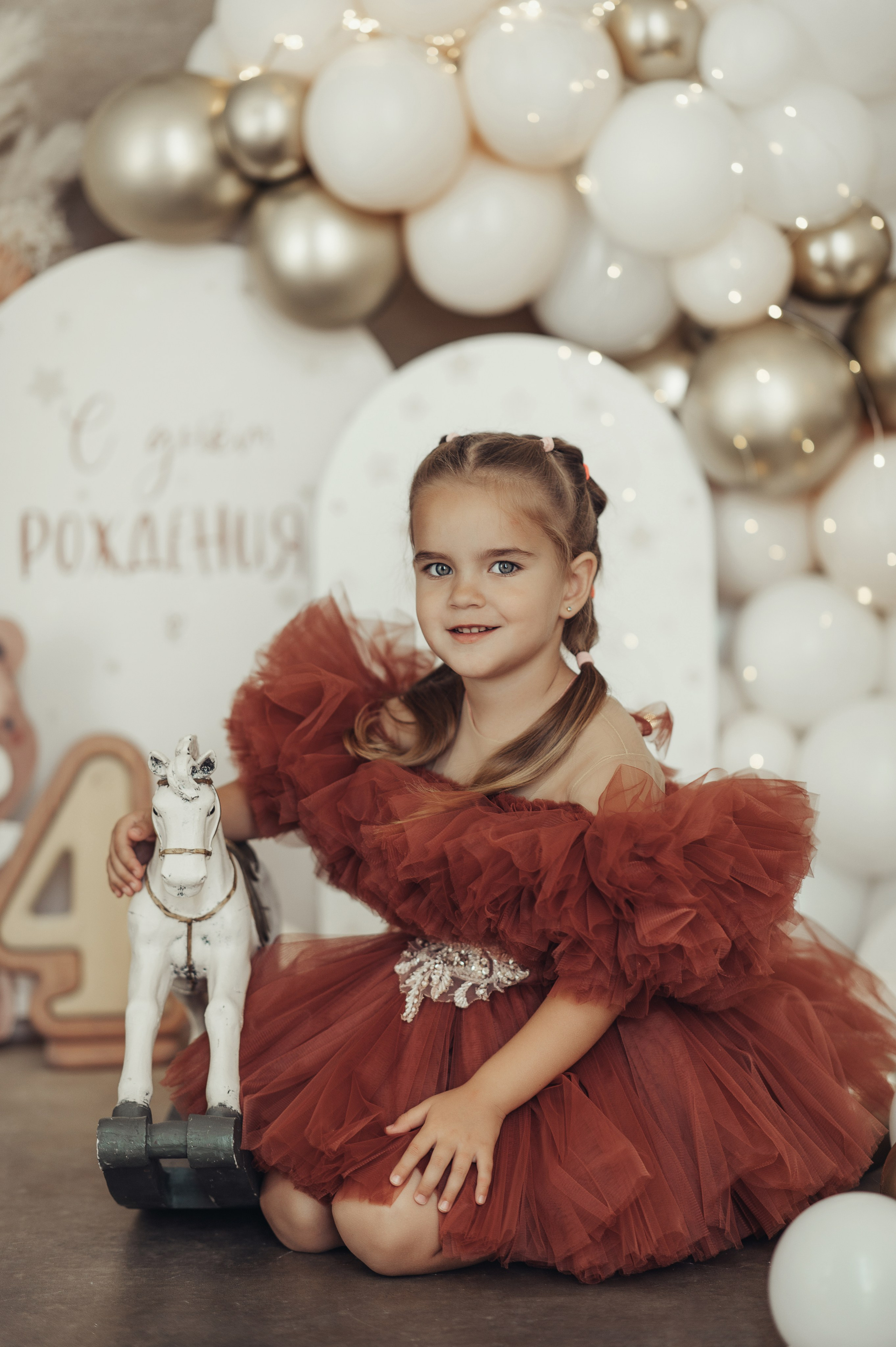 Анечке 4 года. Детский и семейный фотограф в Белгороде Наталья Печкурова