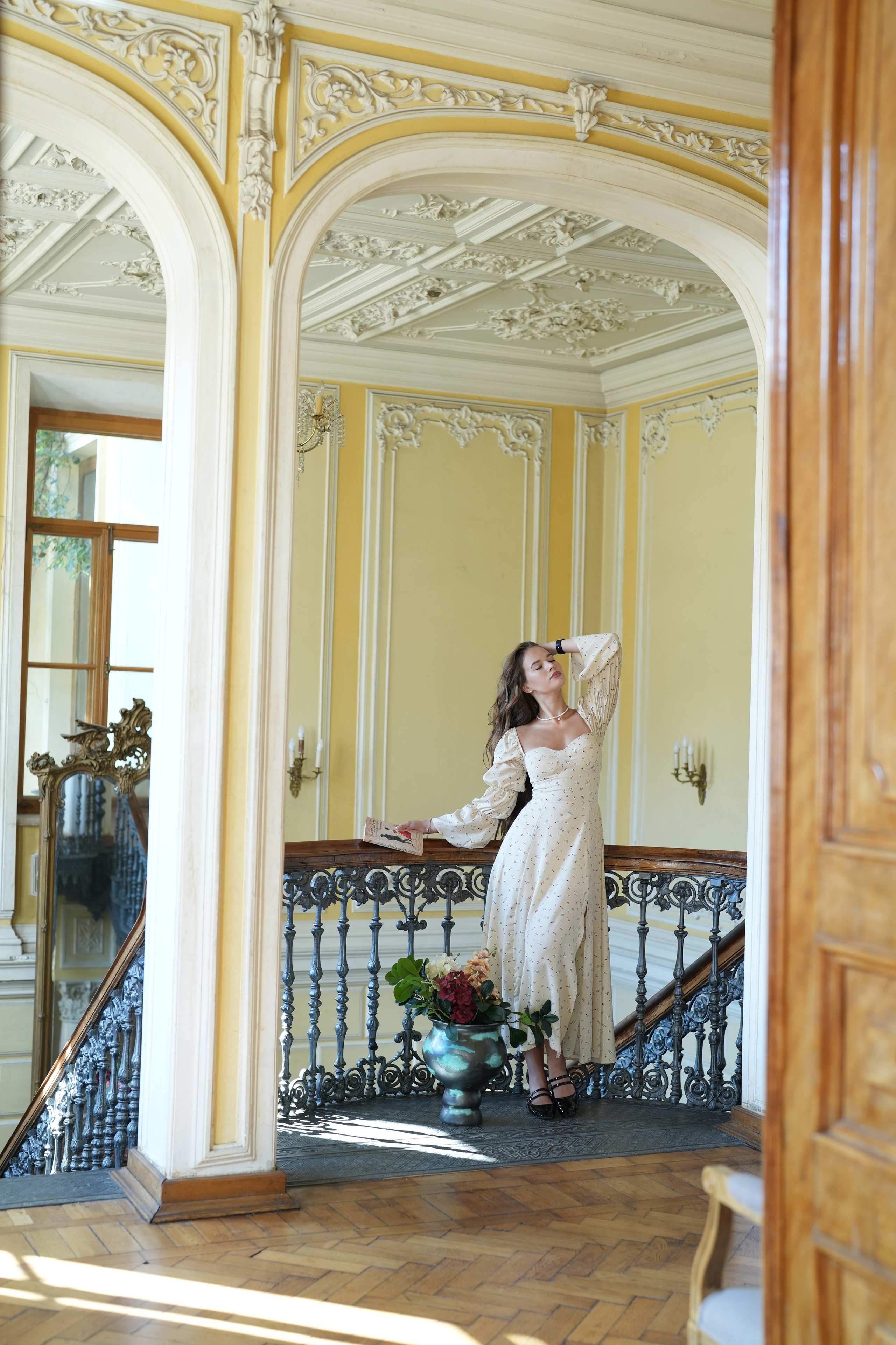 Фотосессия в старинном особняке. Семейный и детский фотограф в Москве Оксана Чибизова