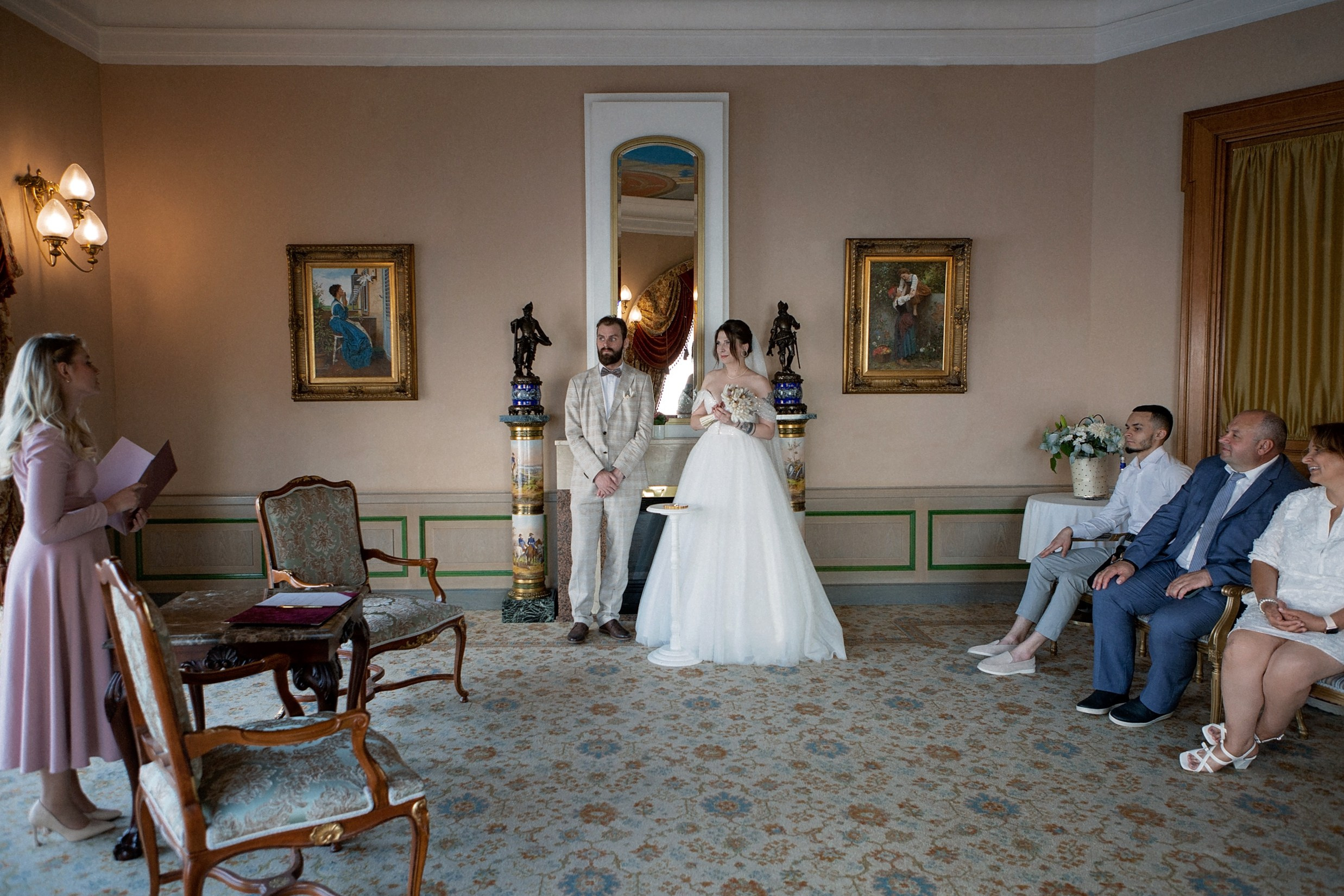 Свадьба с гостями. Свадебный и портретный фотограф Москва