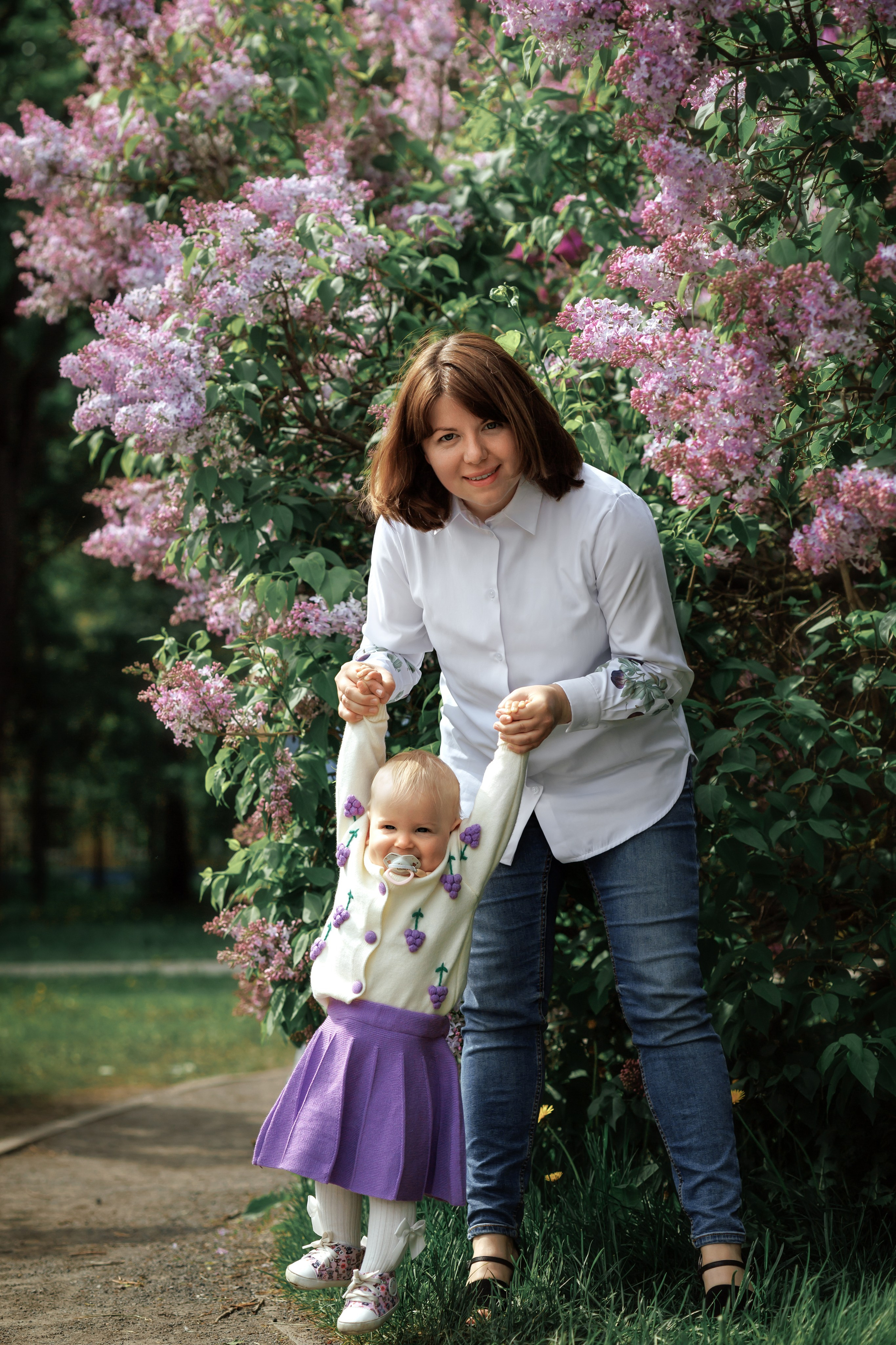 В Сиреневом саду. Фотограф в Москве Мухина Ирина