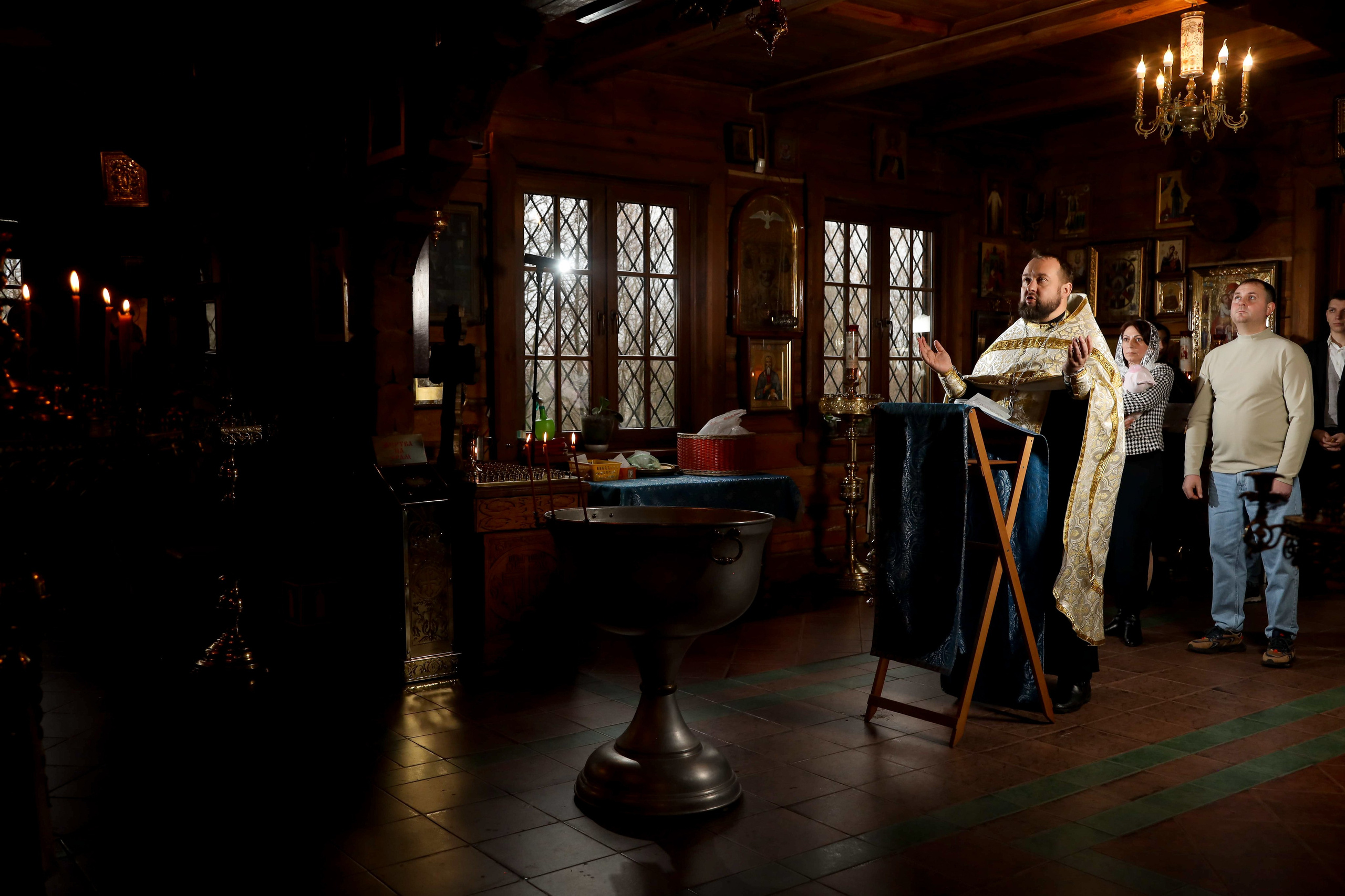 Крестины. Фотограф Антон Чупринин