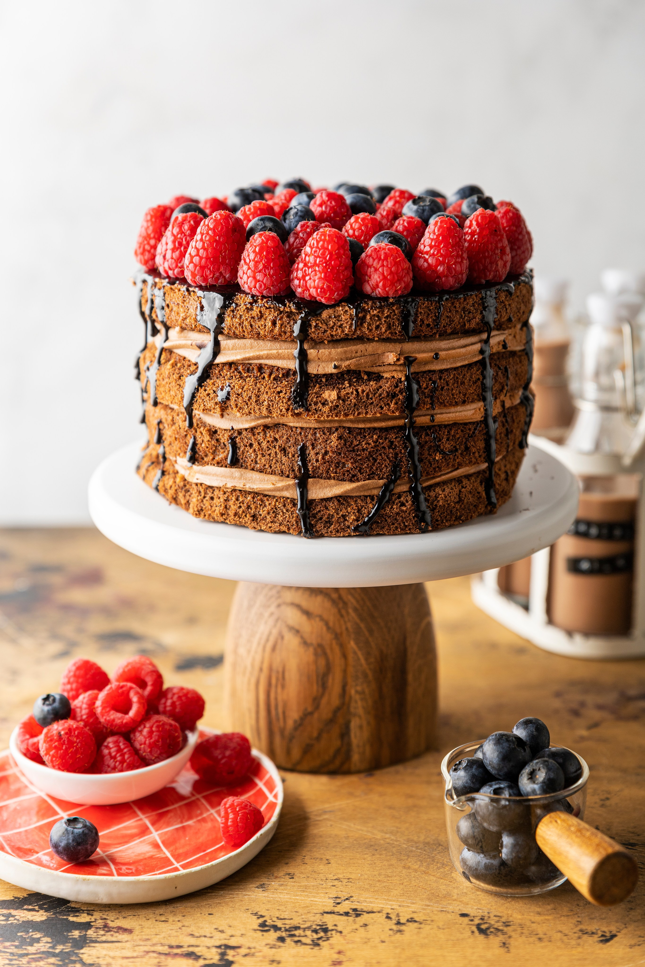 Шоколадный торт. Юлия Космо — фуд-фотограф, предметный стилист, Москва