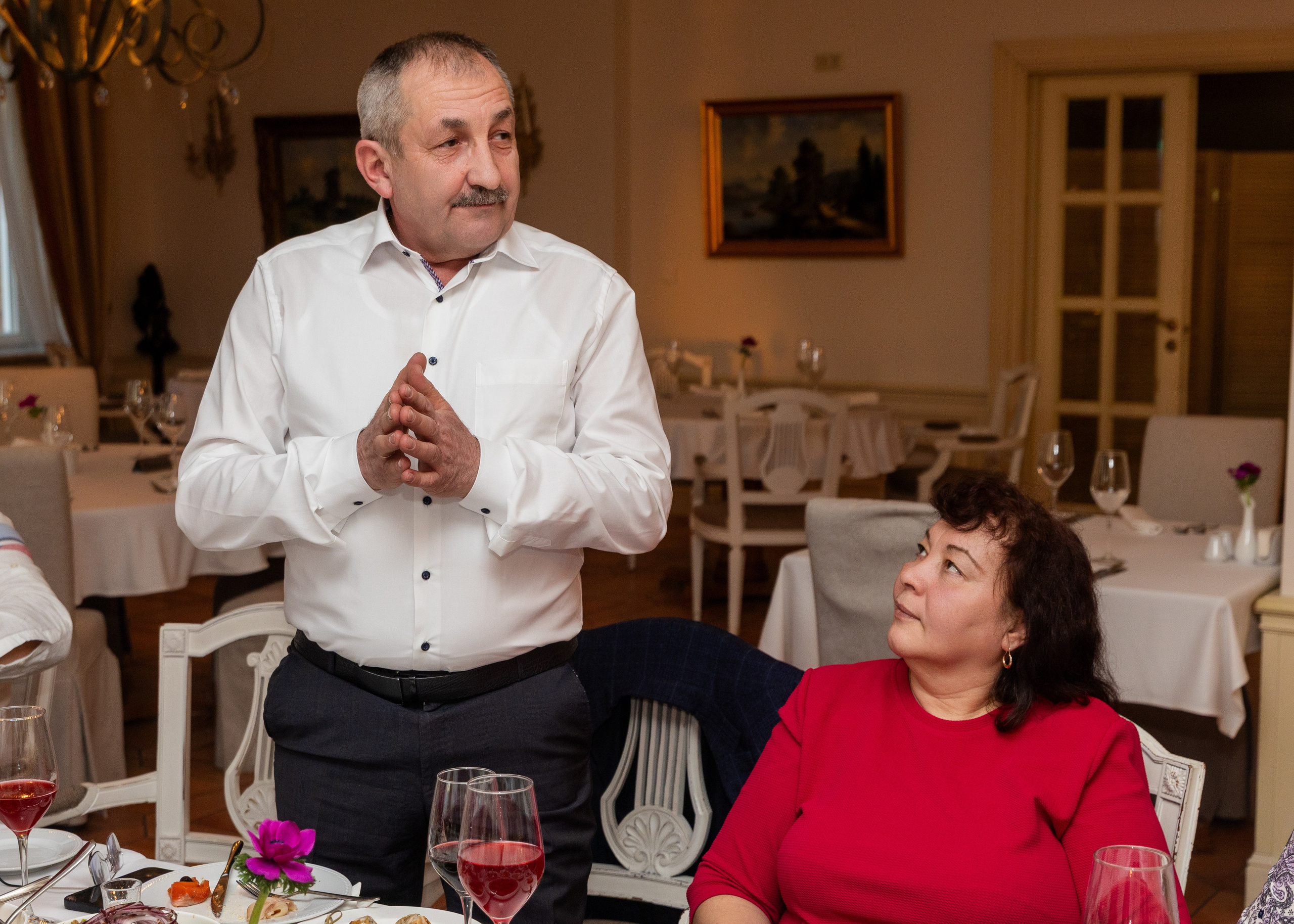 Юбилей Ольги. Отель Скандинавия. Фотограф в Санкт-Петербурге Закута Ольга