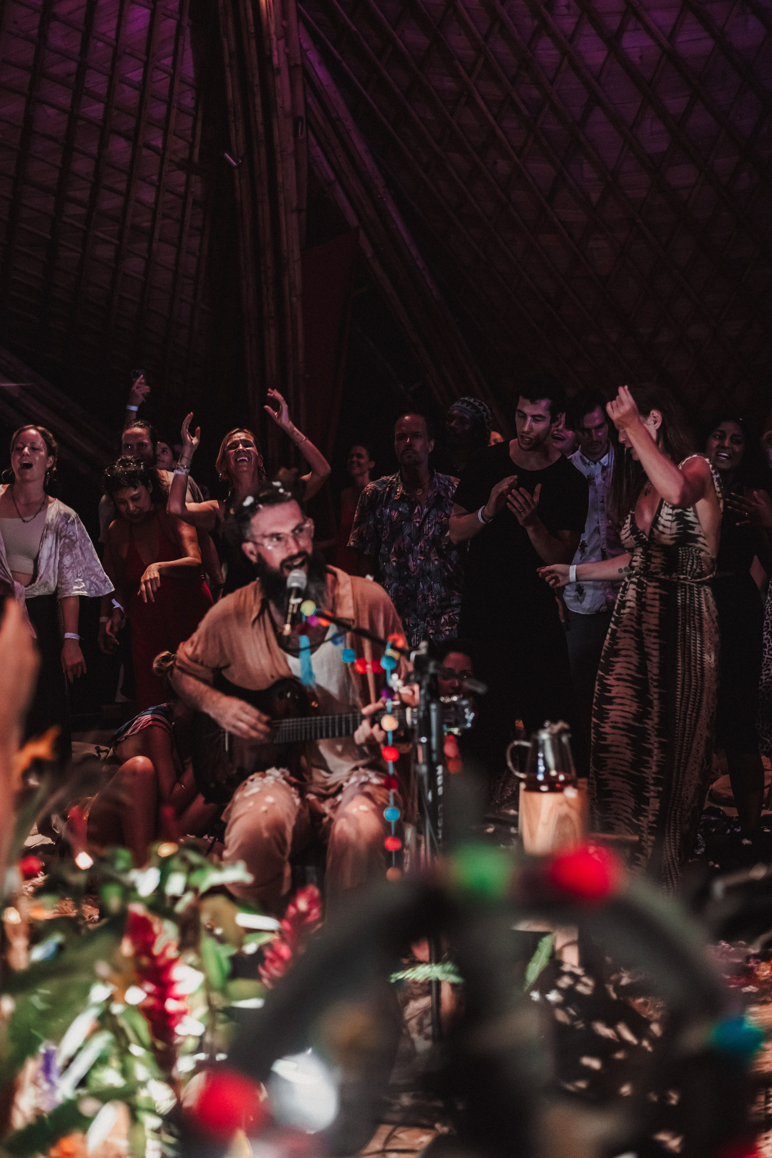 Hanuman Project kirtan at Alchemy march. Mariam Bagdasaryan