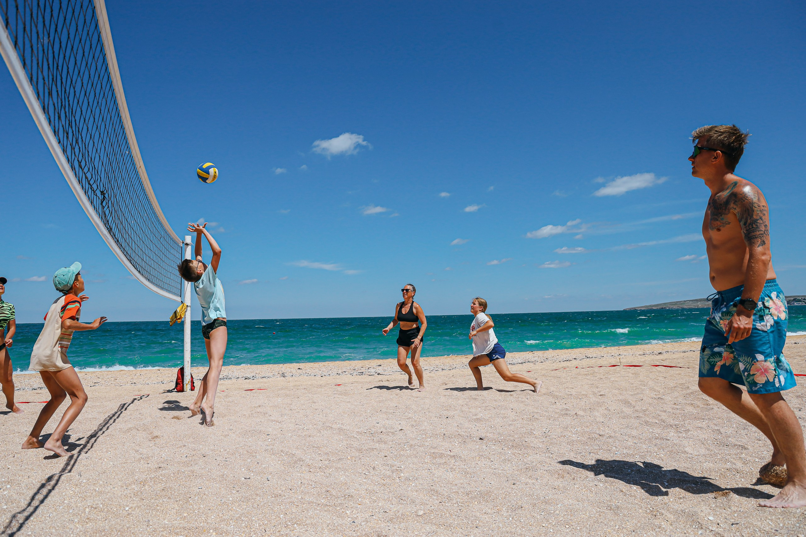 ПЛЯЖНЫЙ ВОЛЕЙБОЛ. Photographer of Krasnodar city Paul Varro