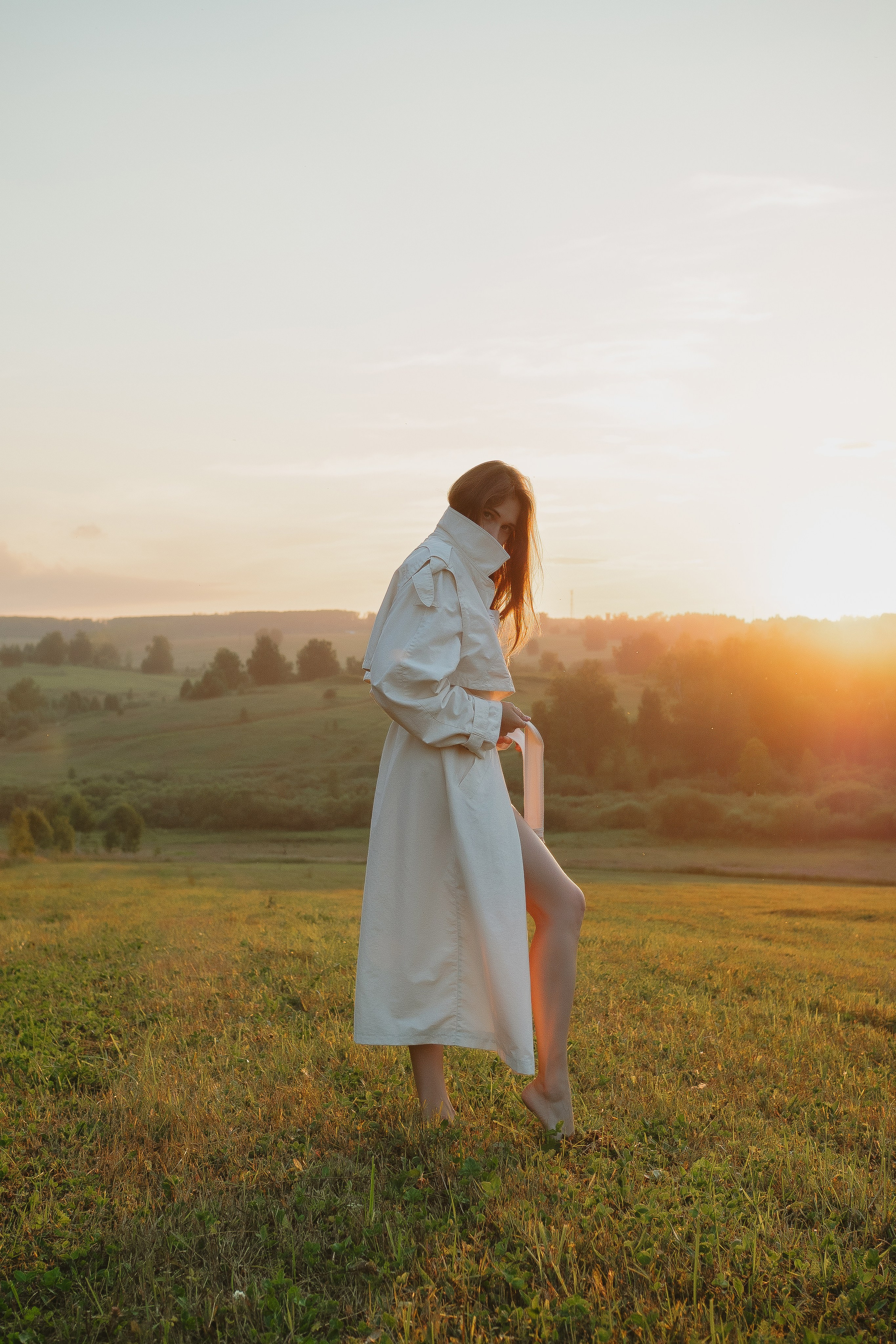 Оля, закат. Анастасия Дубцова. Фотограф в Кемерово