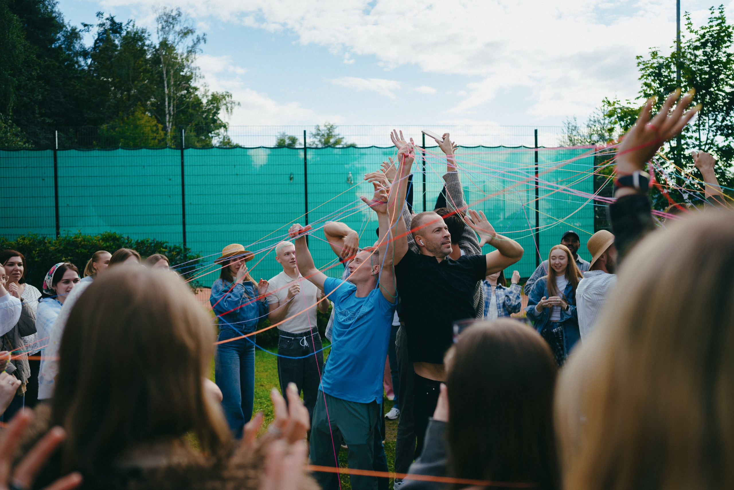 Корпоратив летом под открытым небом. Komonev